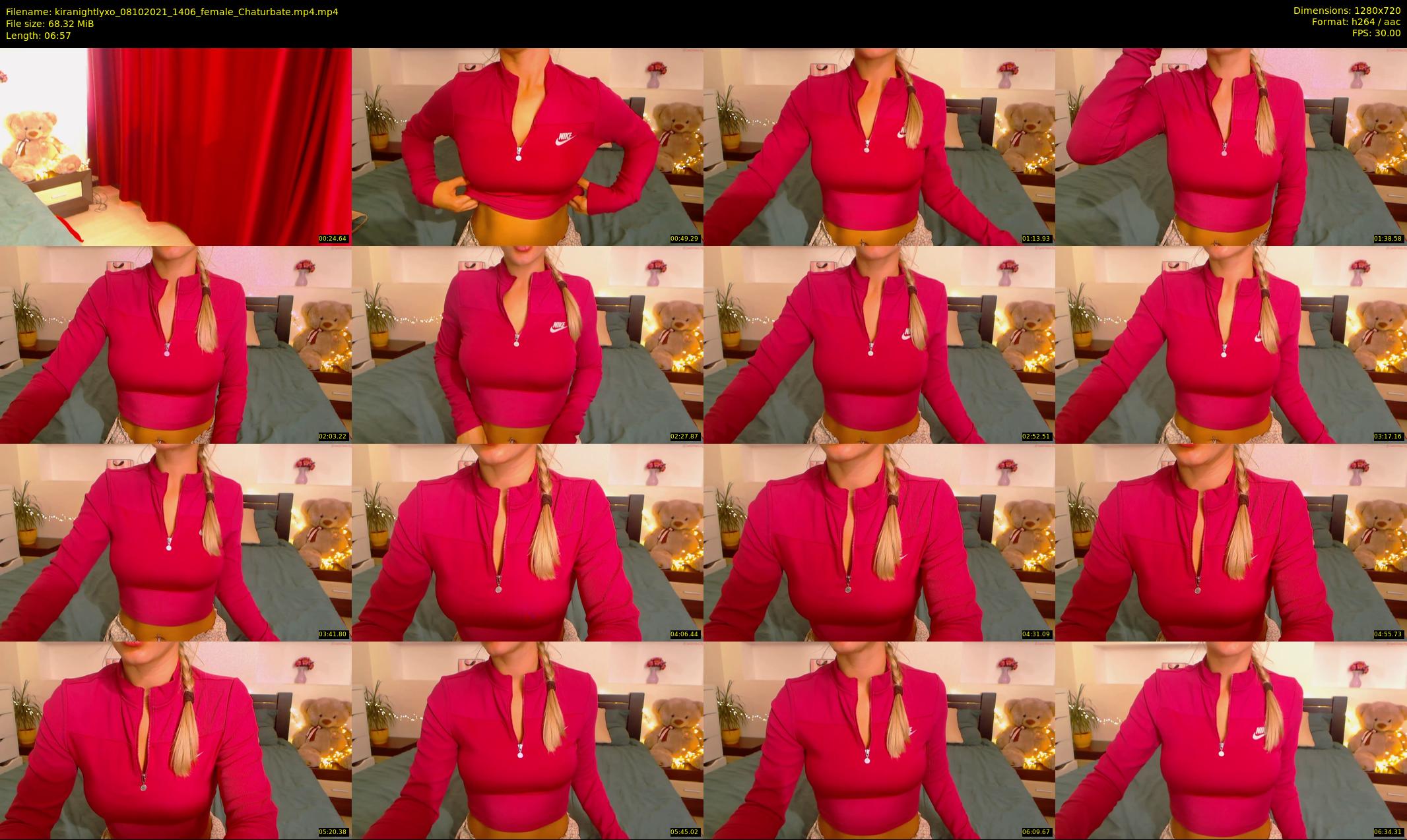 kiranightlyxo — 7 minute Chaturbate female cam show recording, 720p, Oct 8, 2021
