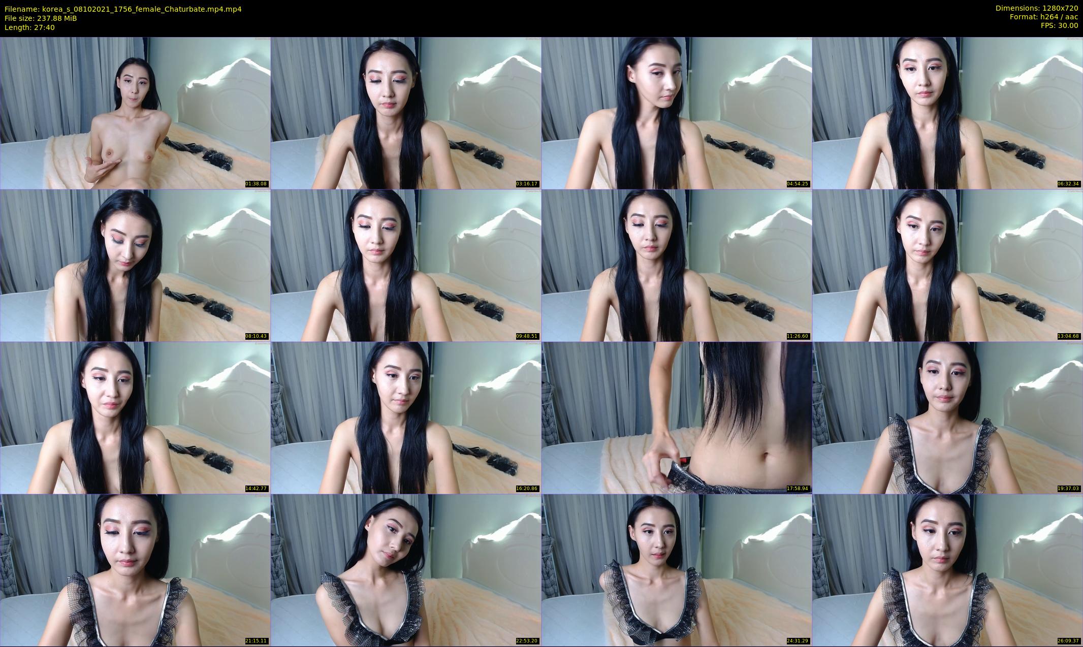 korea_s — 28 minute Chaturbate female cam show recording, 720p, Oct 8, 2021