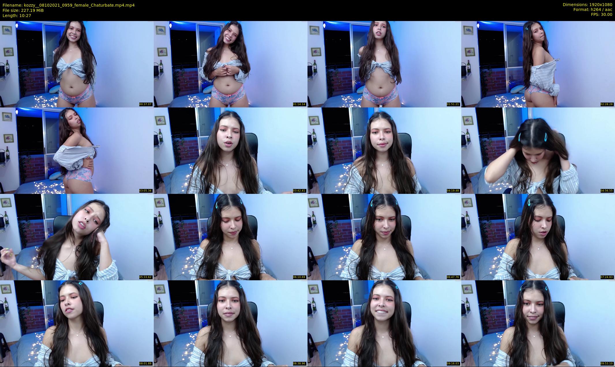 kozzy_ — 11 minute Chaturbate female cam show recording, 1080p, Oct 8, 2021