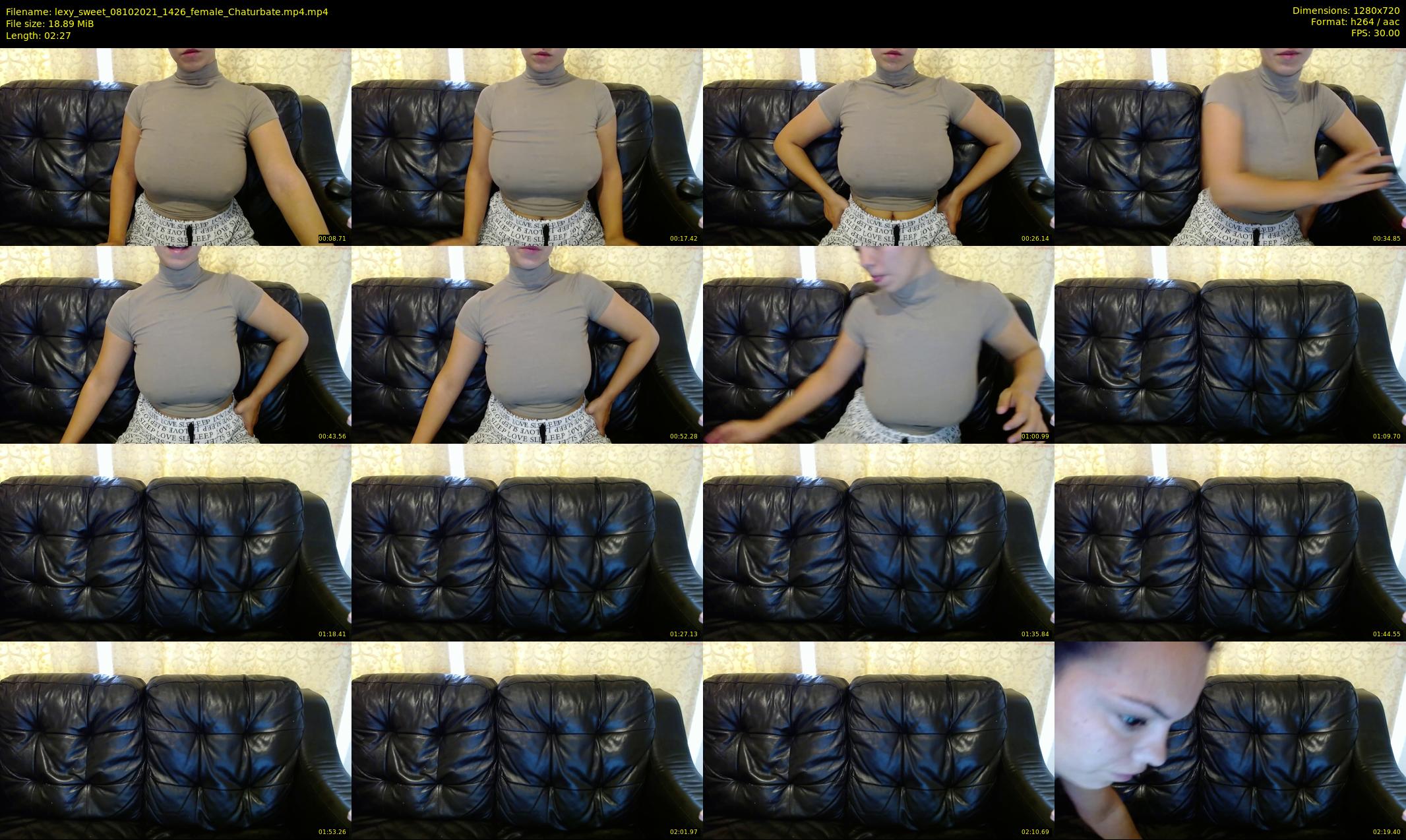 lexy_sweet — 3 minute Chaturbate female cam show recording, 720p, Oct 8, 2021