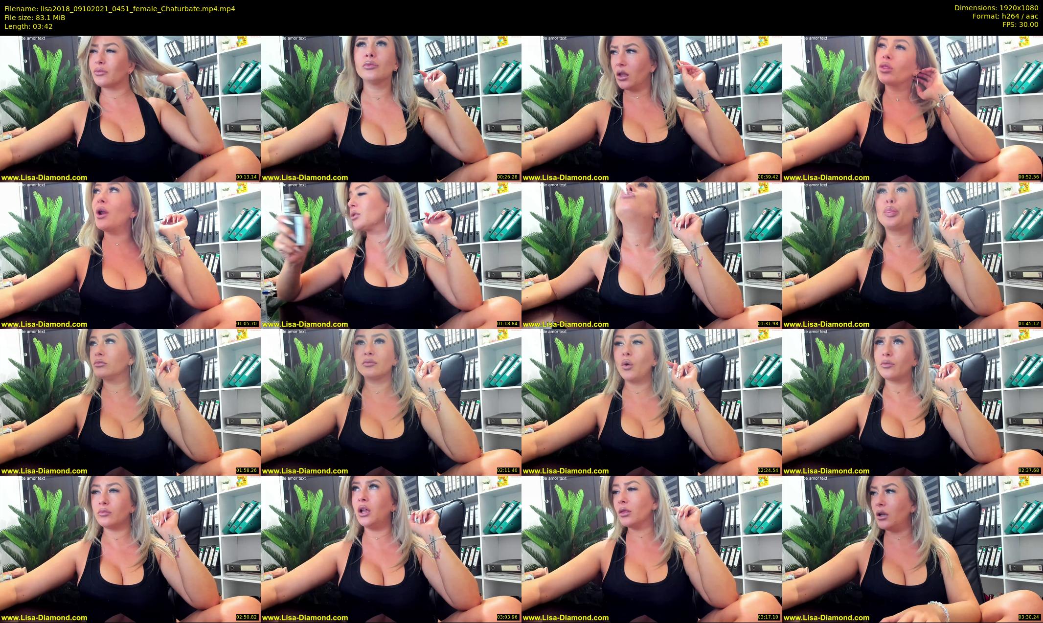 lisa2018 — 4 minute Chaturbate female cam show recording, 1080p, Oct 9, 2021