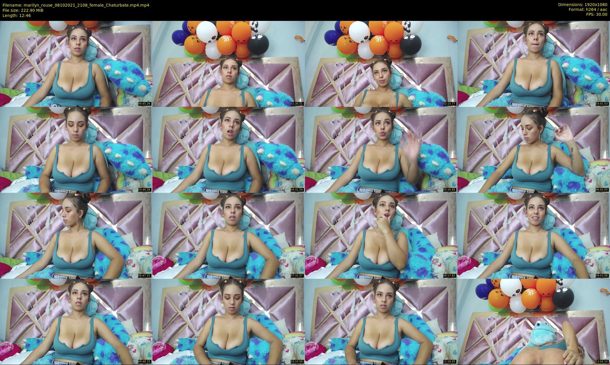 marilyn_rouse — 13 minute Chaturbate female cam show recording, 1080p, Oct 8, 2021