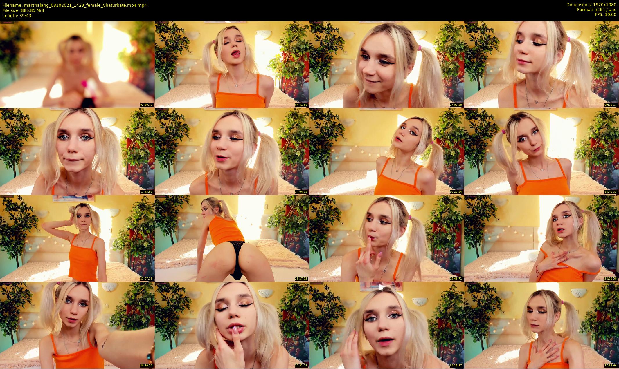 marshalang — 40 minute Chaturbate couple cam show recording, 1080p, Oct 8, 2021