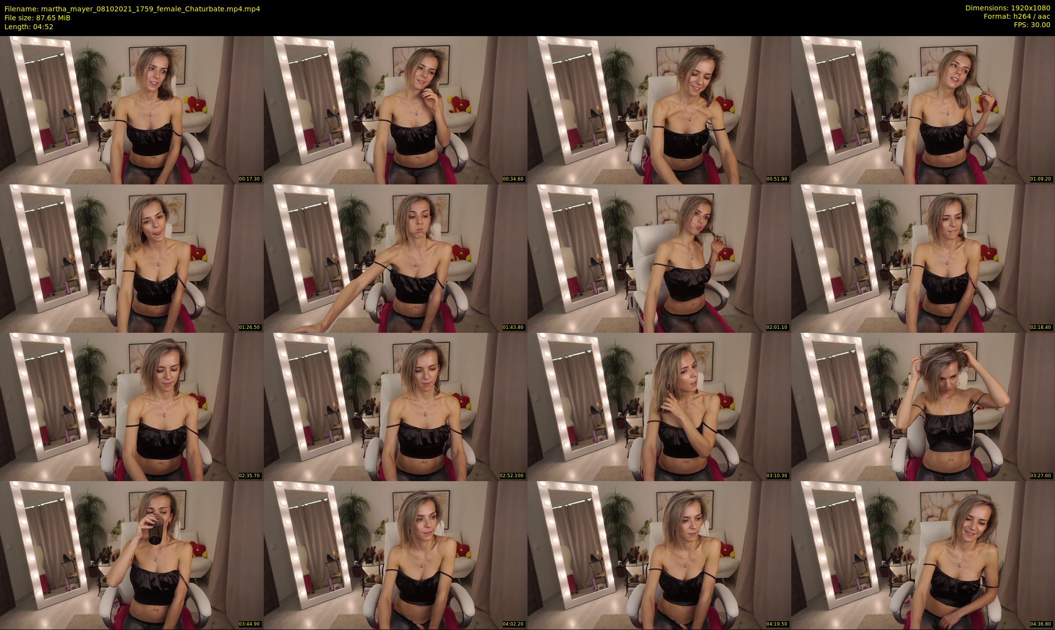 martha_mayer — 5 minute Chaturbate female cam show recording, 1080p, Oct 8, 2021