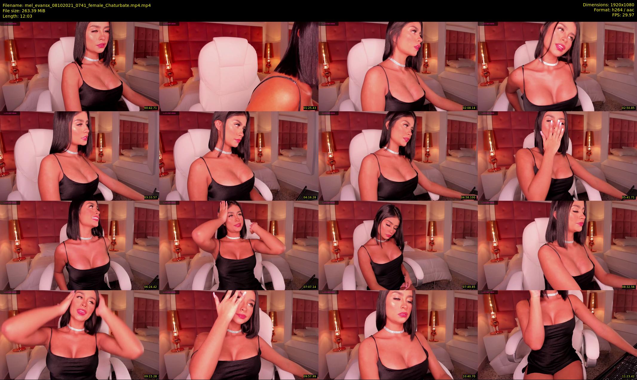 mel_evansx — 13 minute Chaturbate female cam show recording, 1080p, Oct 8, 2021