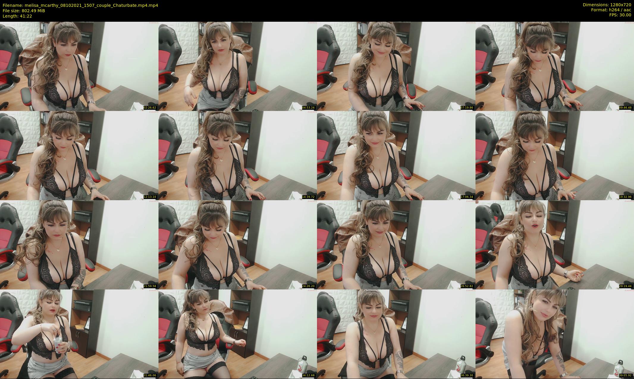 melisa_mcarthy — 42 minute Chaturbate couple cam show recording, 720p, Oct 8, 2021