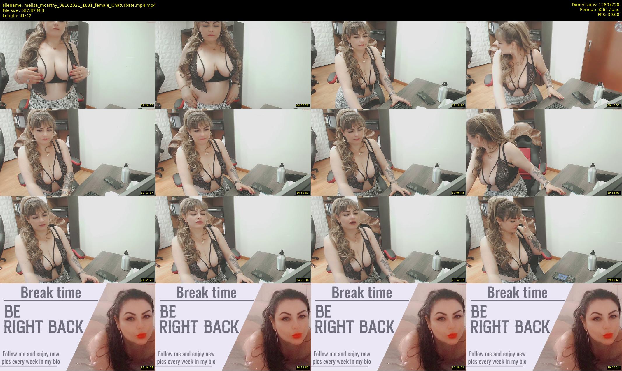 melisa_mcarthy — 42 minute Chaturbate couple cam show recording, 720p, Oct 8, 2021