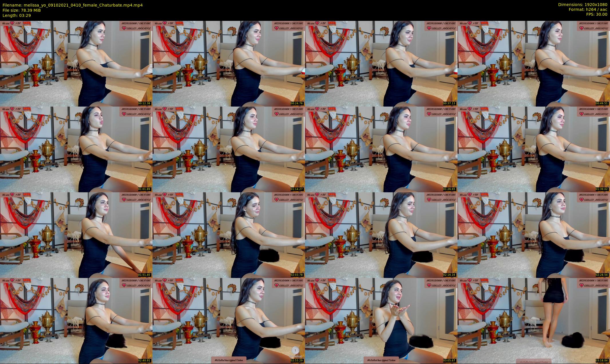 melissa_yo — 4 minute Chaturbate female cam show recording, 1080p, Oct 9, 2021