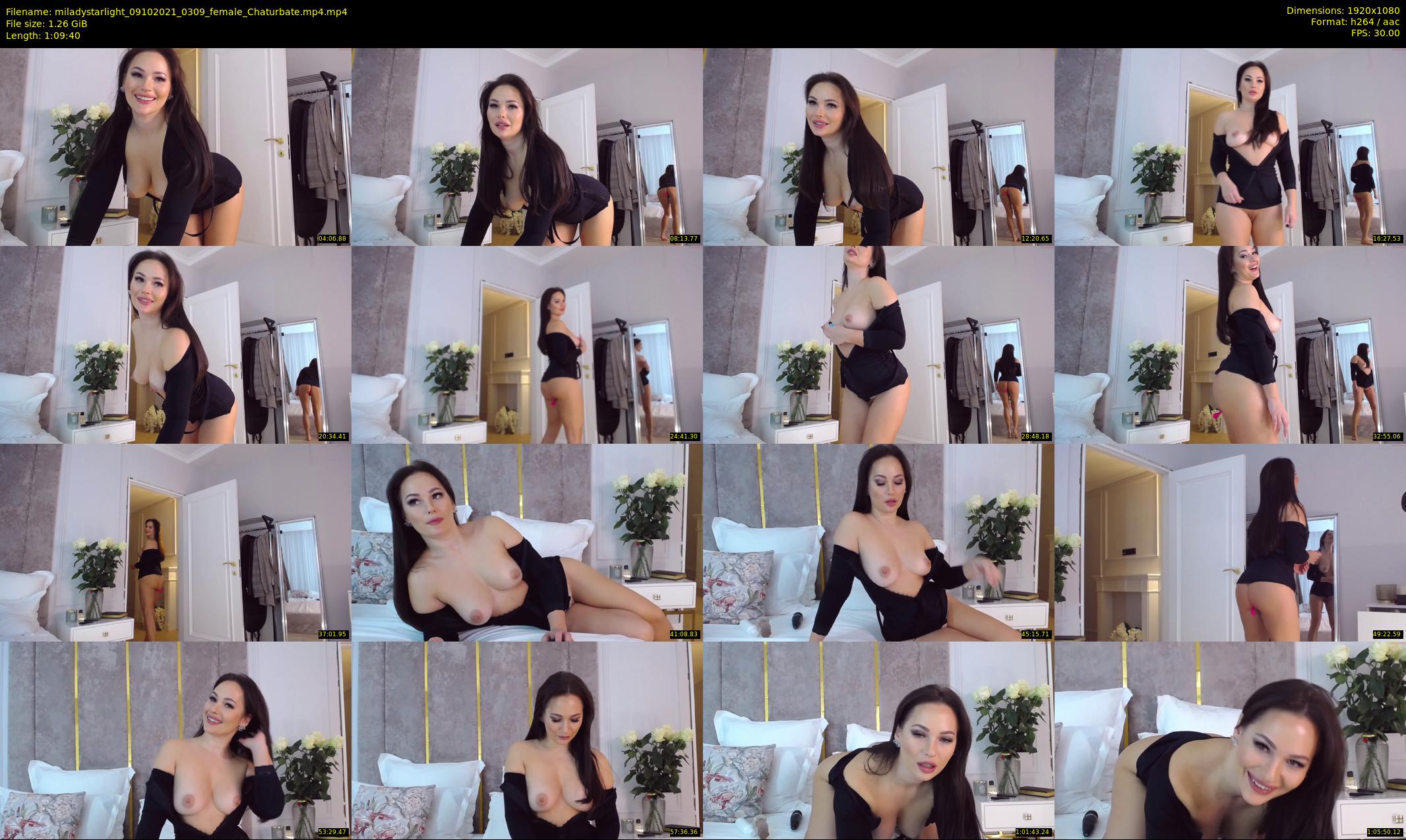 miladystarlight — 70 minute Chaturbate female cam show recording, 1080p, Oct 9, 2021