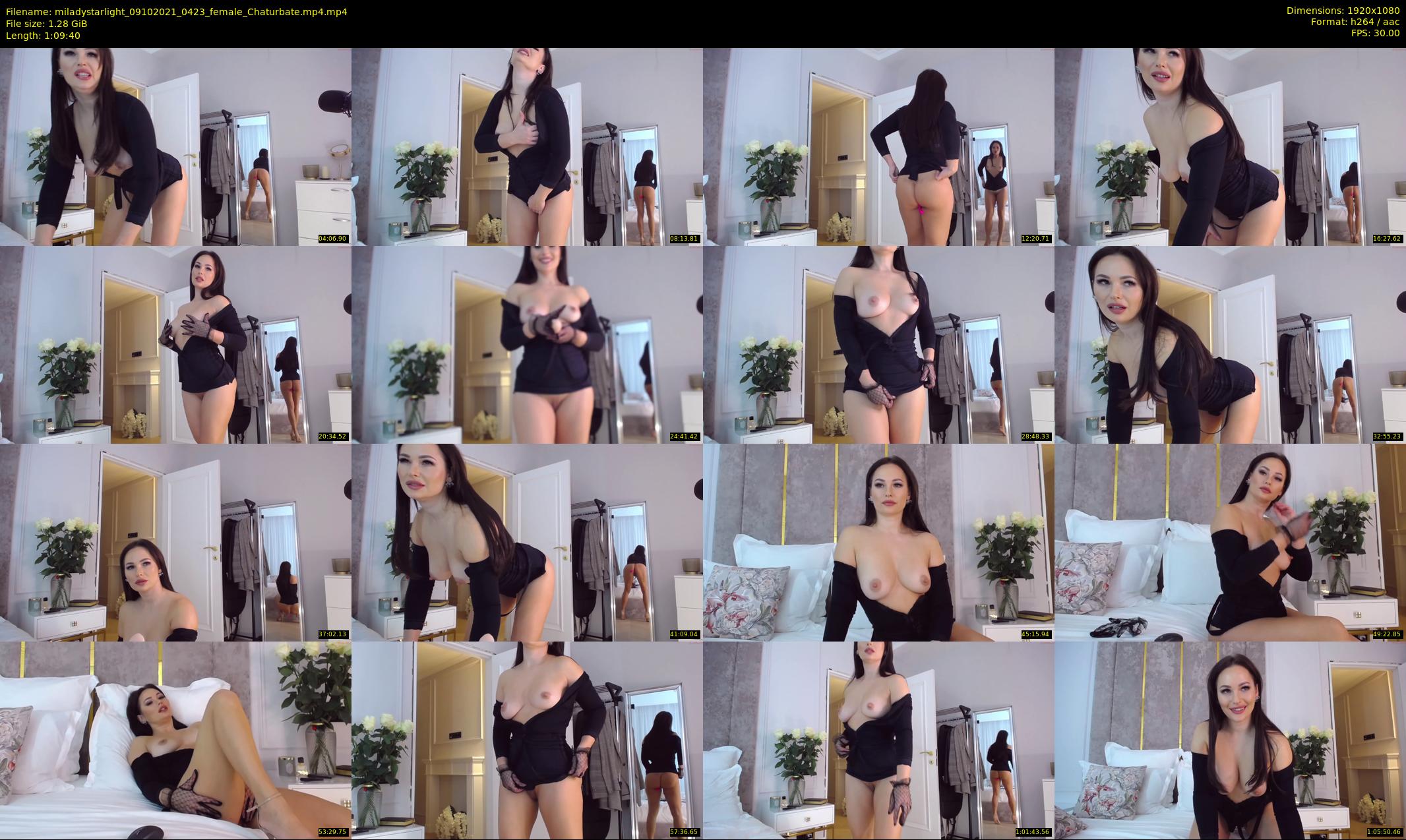 miladystarlight — 70 minute Chaturbate female cam show recording, 1080p, Oct 9, 2021