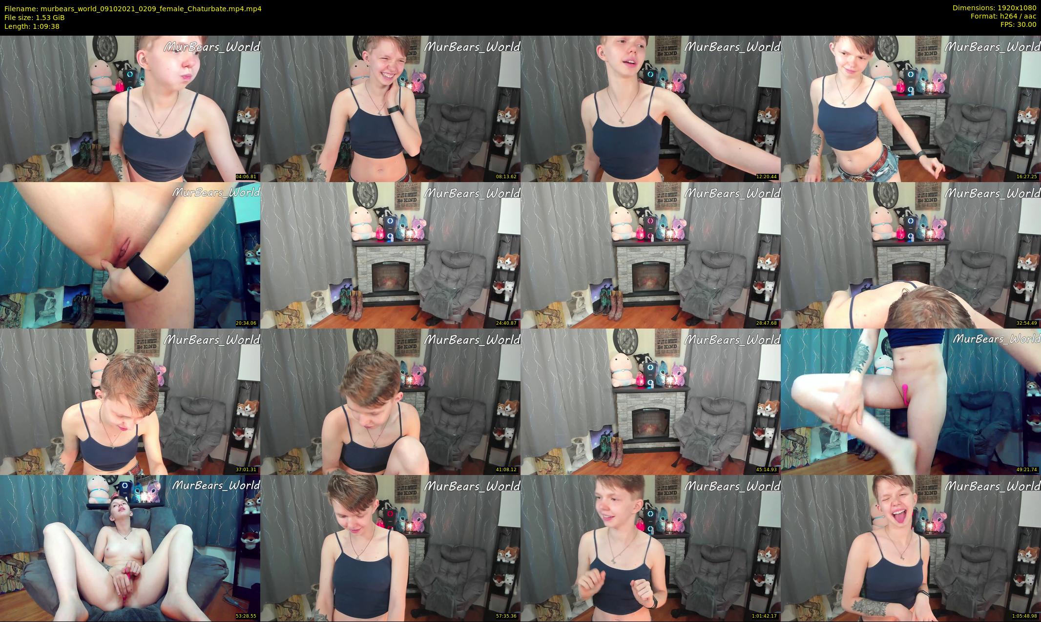 murbears_world — 70 minute Chaturbate female cam show recording, 1080p, Oct 9, 2021
