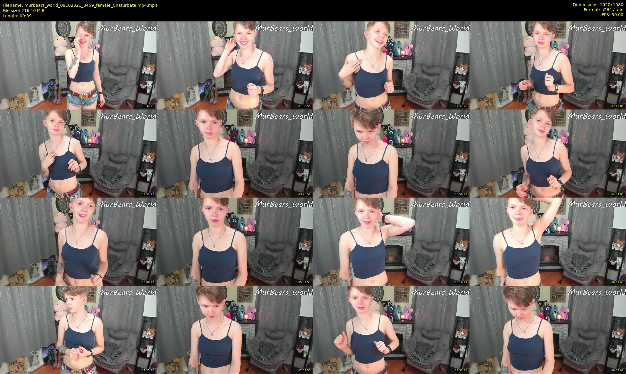 murbears_world — 10 minute Chaturbate female cam show recording, 1080p, Oct 9, 2021