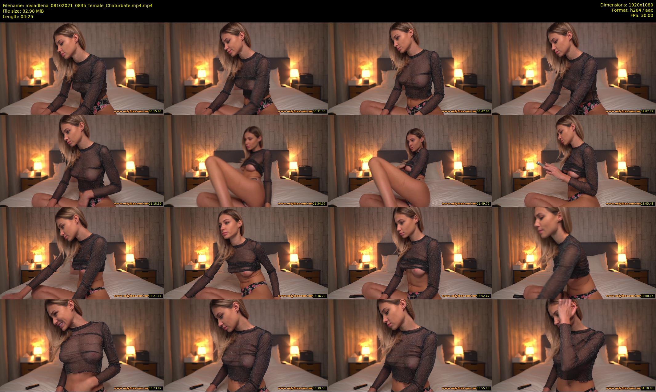 mvladlena — 5 minute Chaturbate female cam show recording, 1080p, Oct 8, 2021