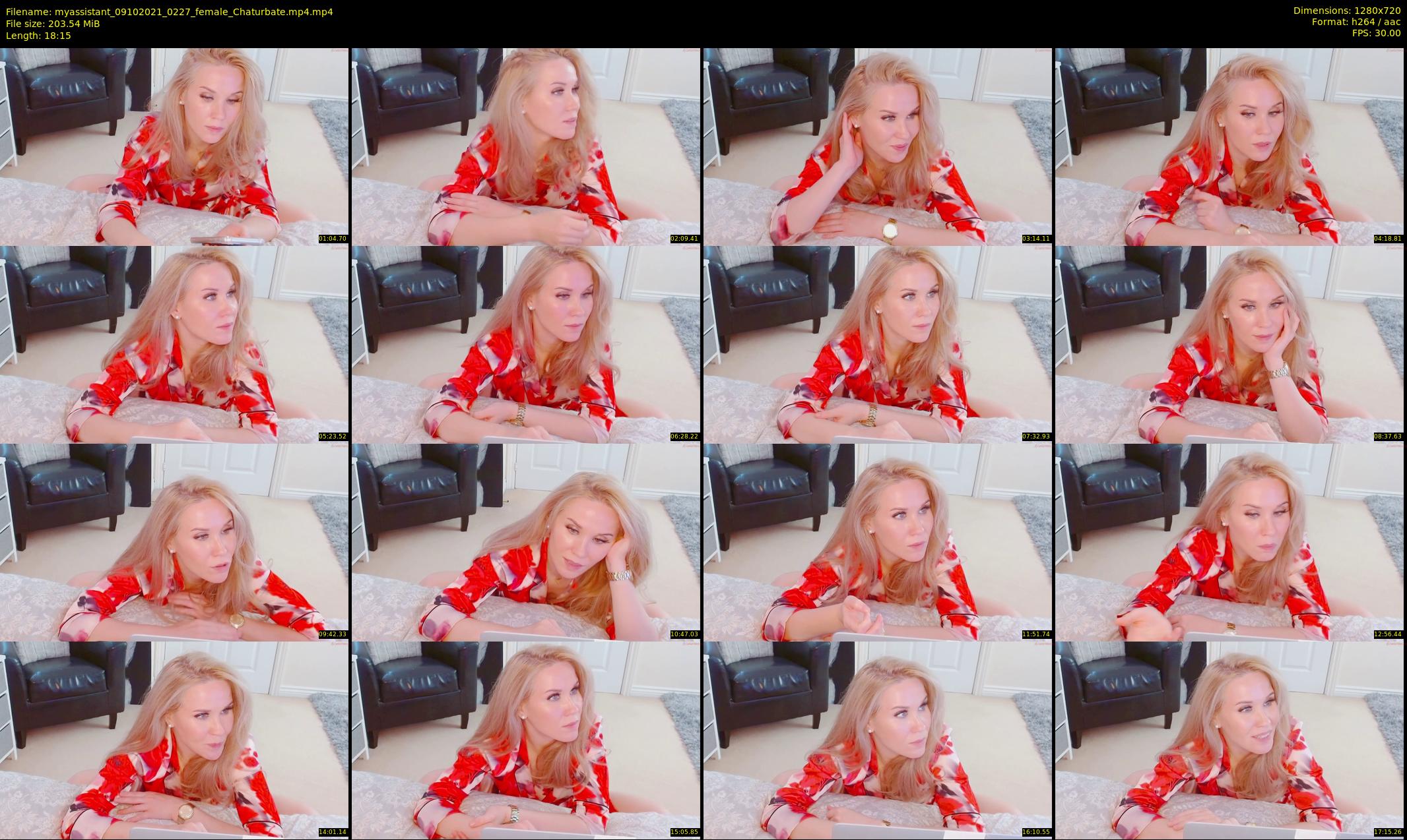 myassistant — 19 minute Chaturbate female cam show recording, 720p, Oct 9, 2021