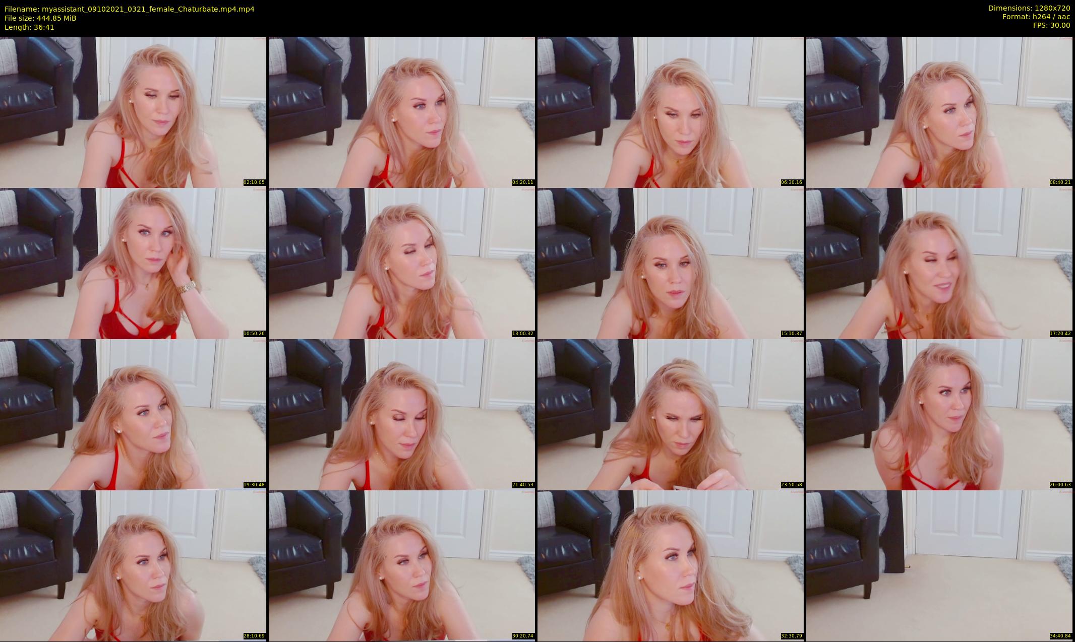 myassistant — 37 minute Chaturbate female cam show recording, 720p, Oct 9, 2021