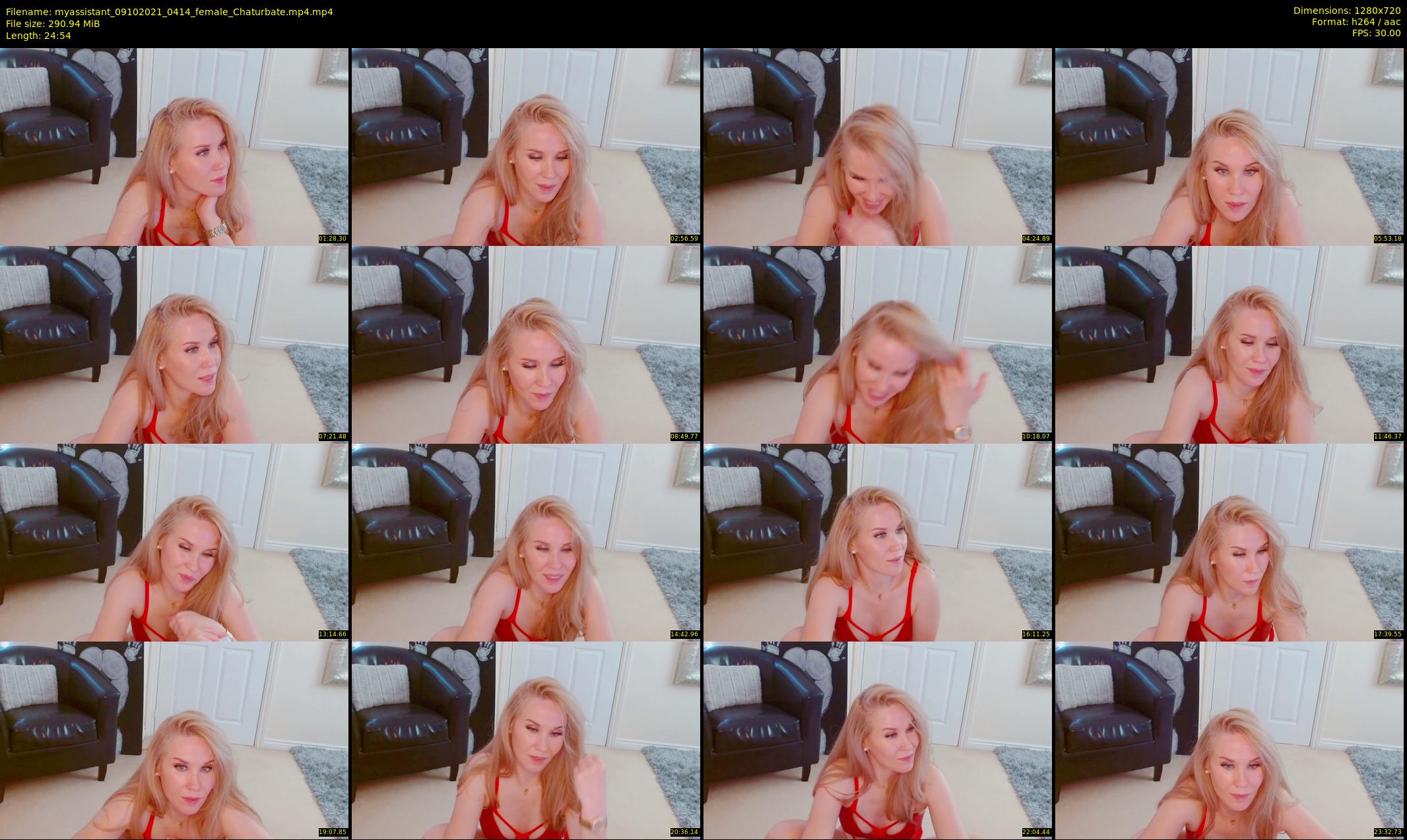 myassistant — 25 minute Chaturbate female cam show recording, 720p, Oct 9, 2021