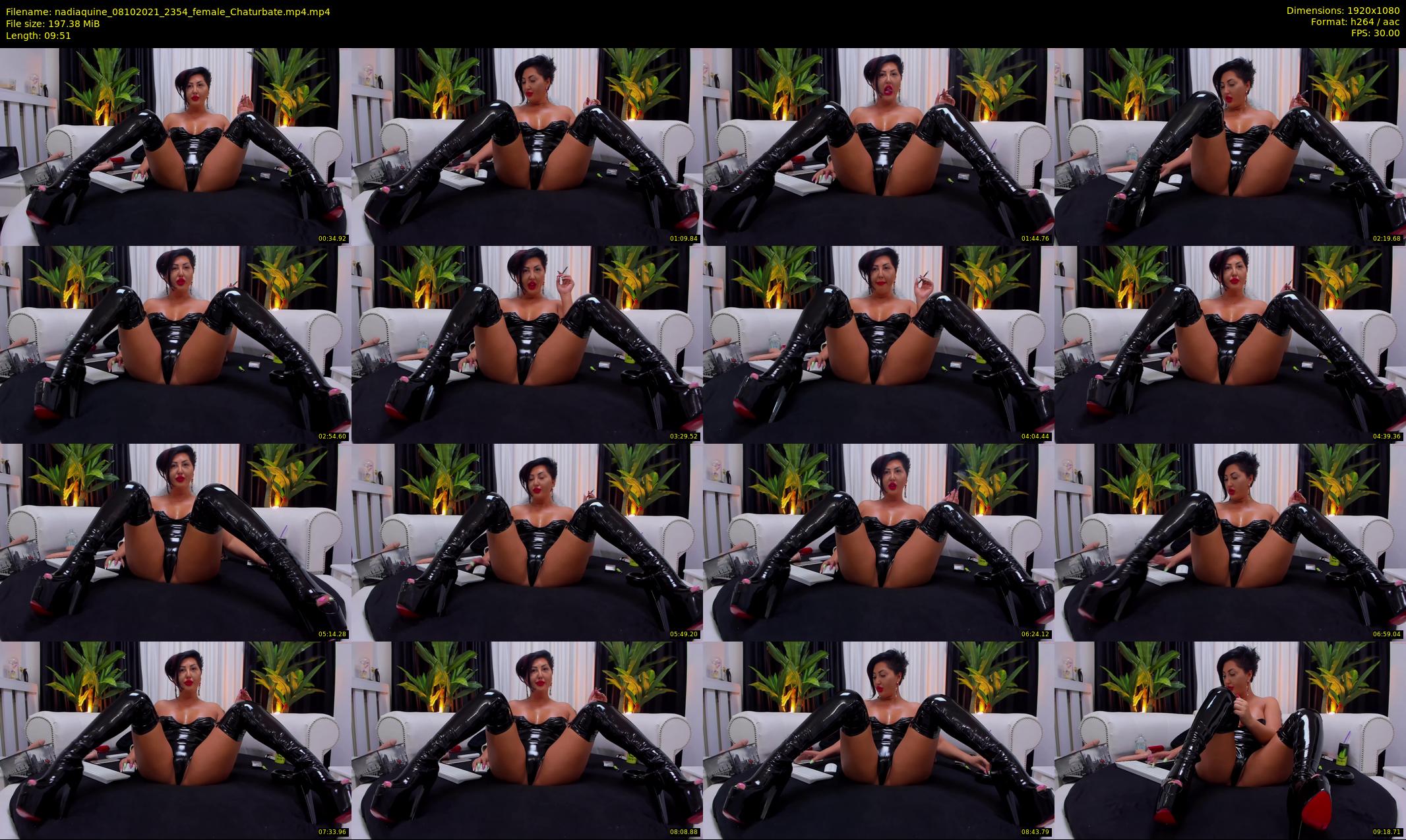 nadiaquine — 10 minute Chaturbate female cam show recording, 1080p, Oct 8, 2021