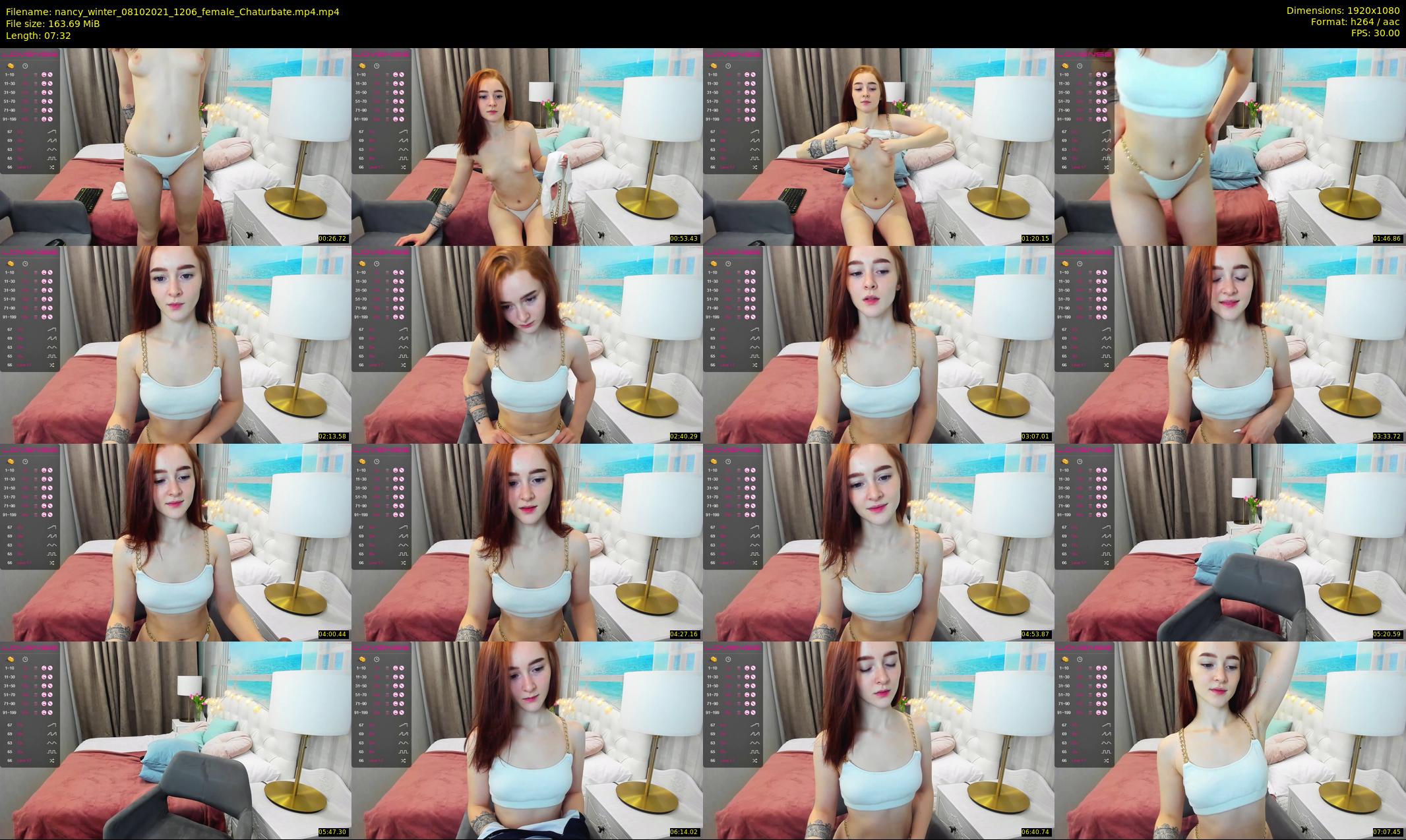 nancy_winter — 8 minute Chaturbate female cam show recording, 1080p, Oct 8, 2021