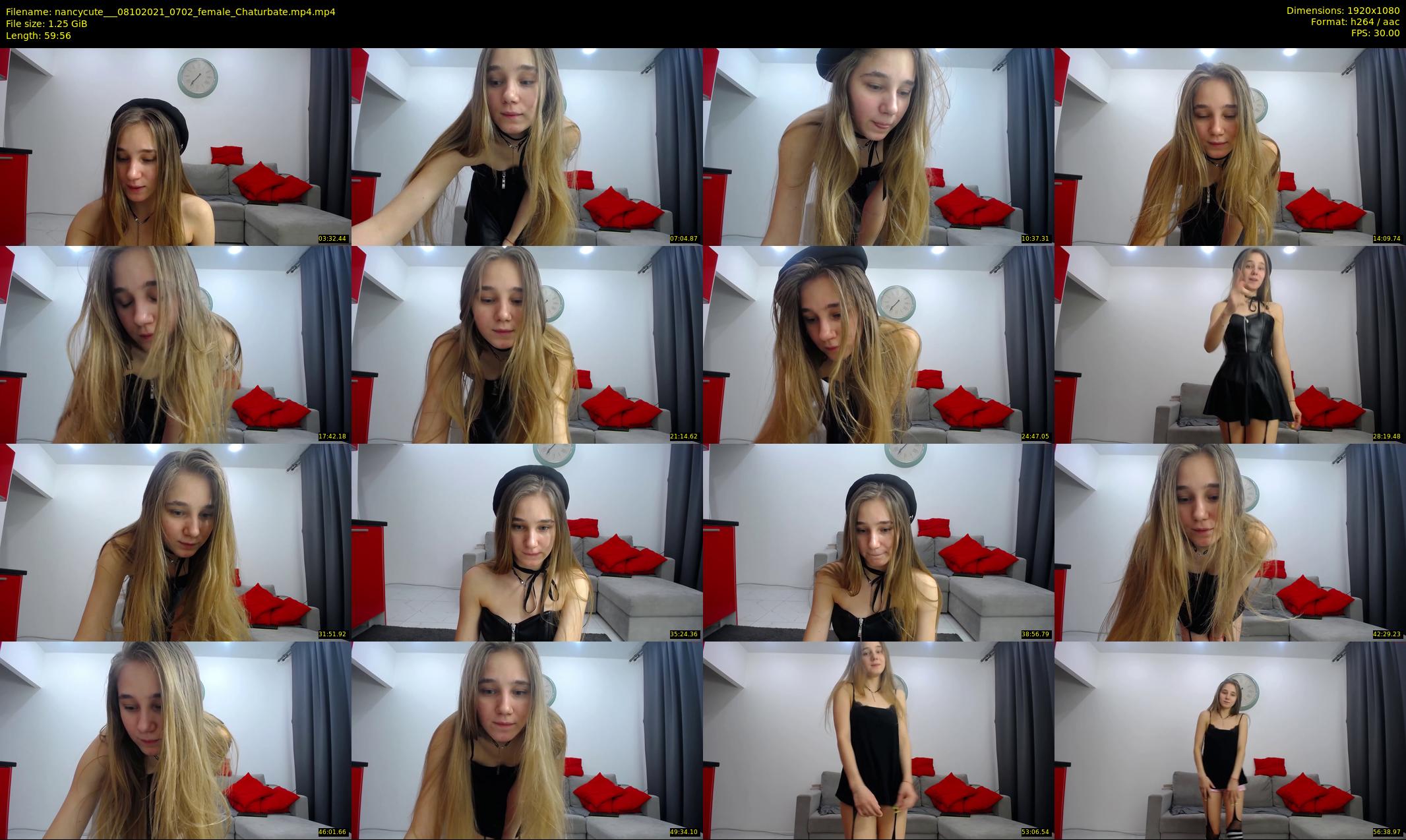 nancycute__ — 60 minute Chaturbate female cam show recording, 1080p, Oct 8, 2021