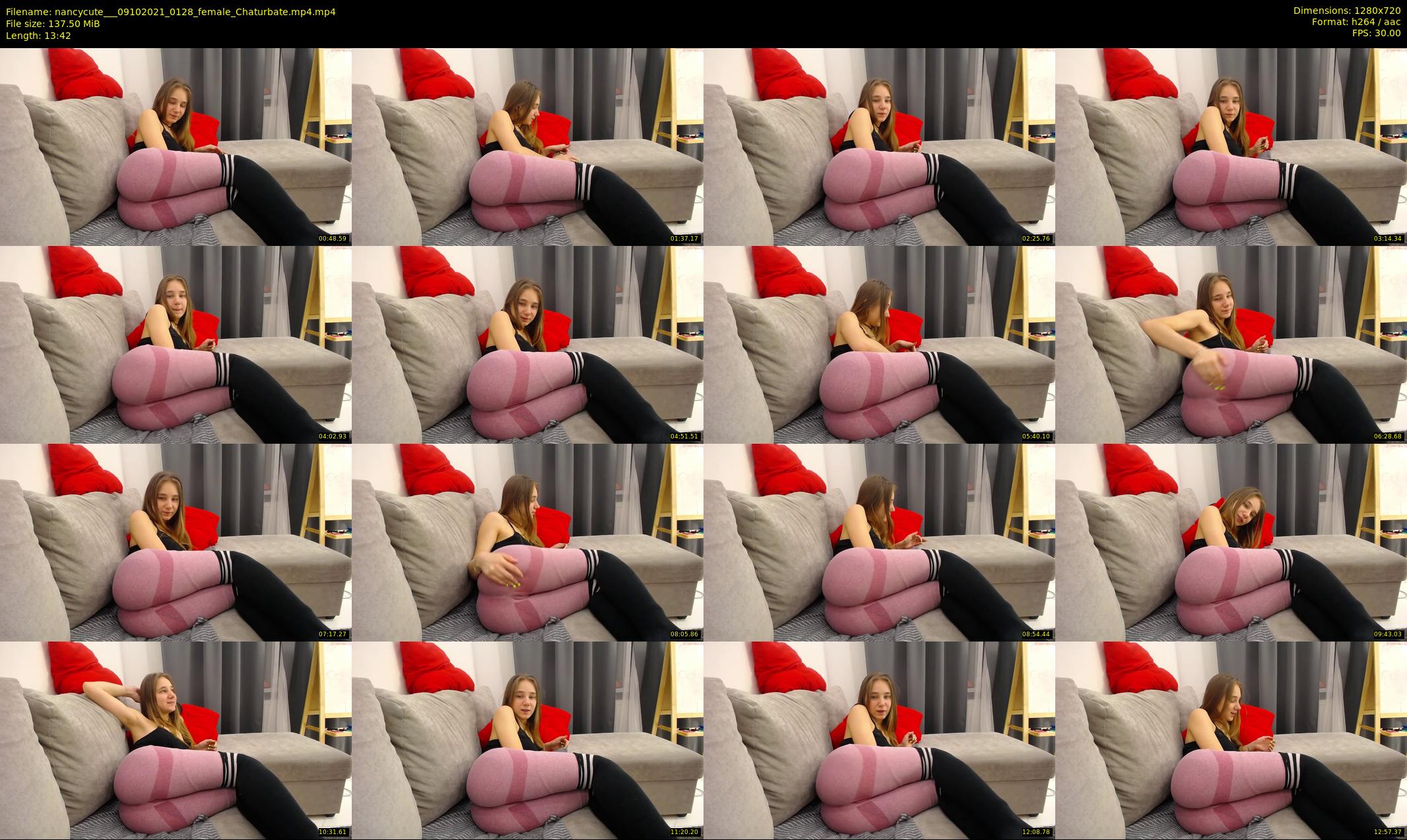 nancycute__ — 14 minute Chaturbate female cam show recording, 720p, Oct 9, 2021