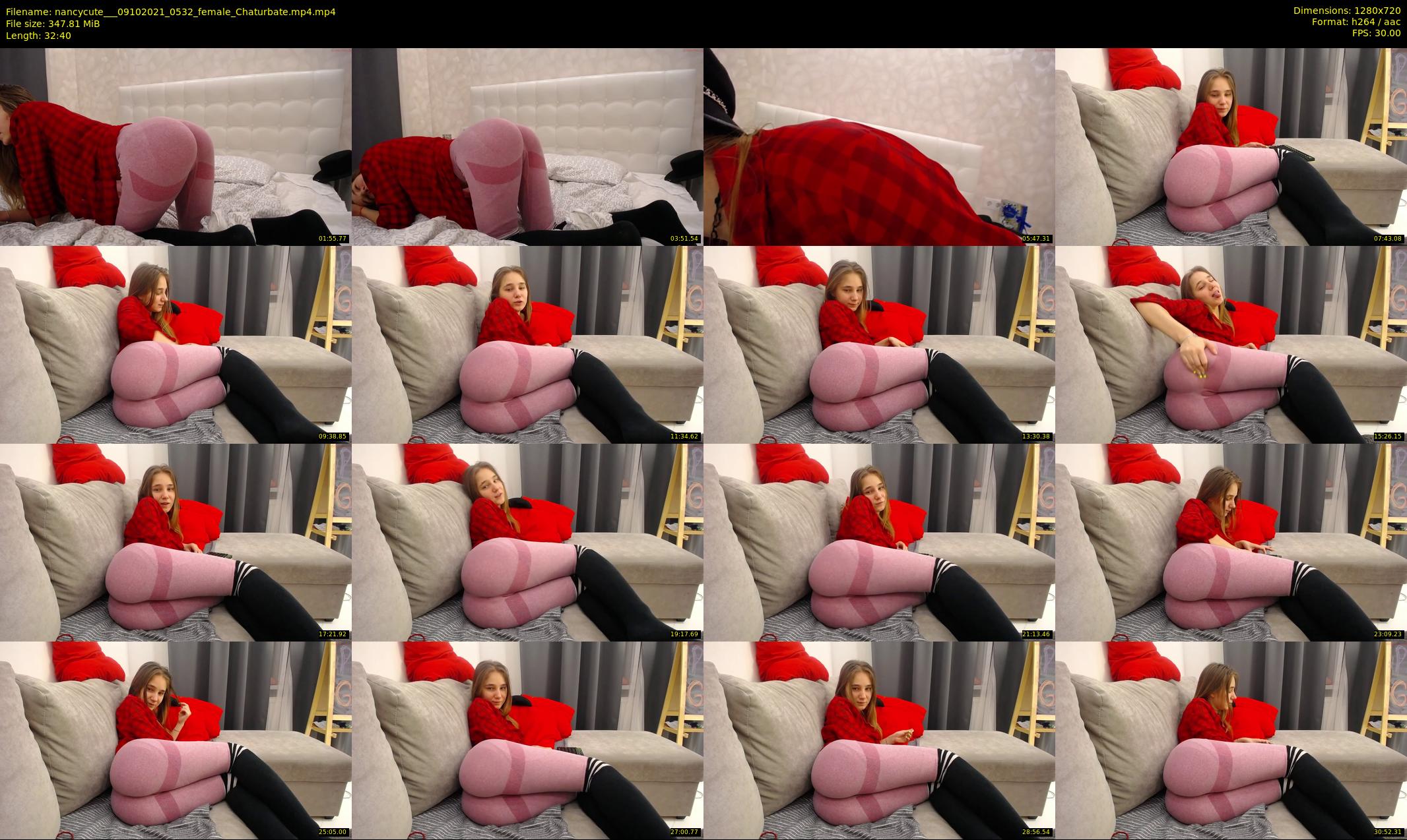 nancycute__ — 33 minute Chaturbate female cam show recording, 720p, Oct 9, 2021