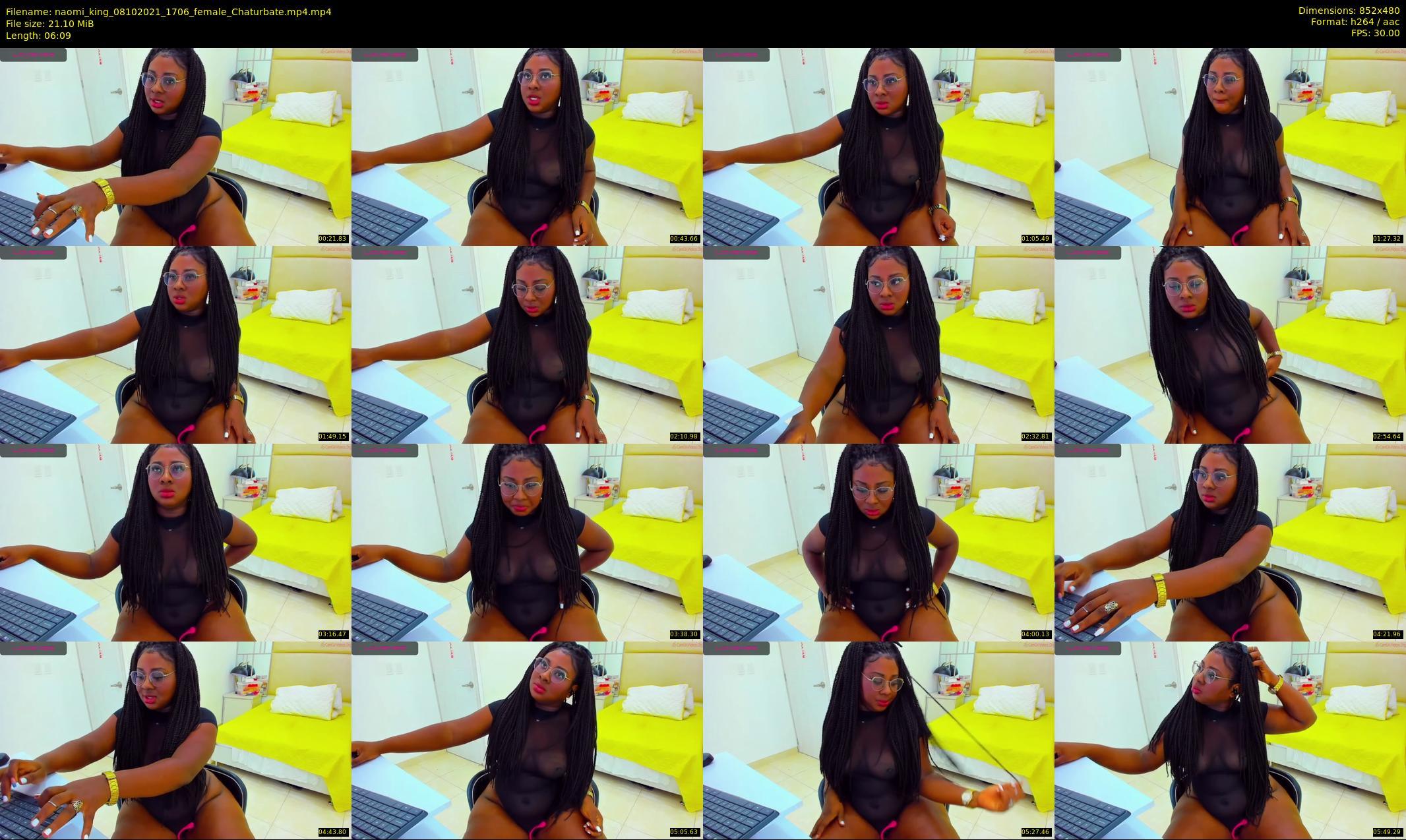 naomi_king — 7 minute Chaturbate female cam show recording, 480p, Oct 8, 2021