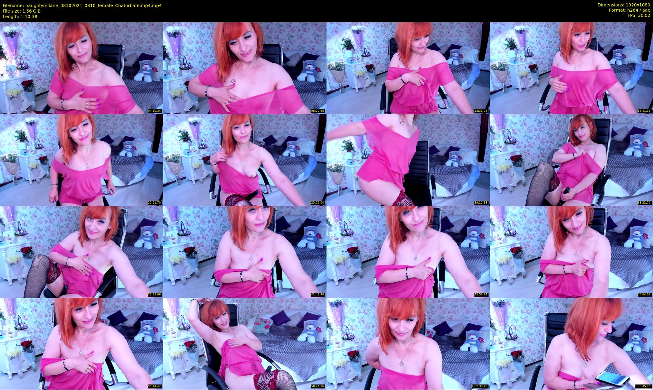 naughtymilane — 71 minute Chaturbate female cam show recording, 1080p, Oct 8, 2021