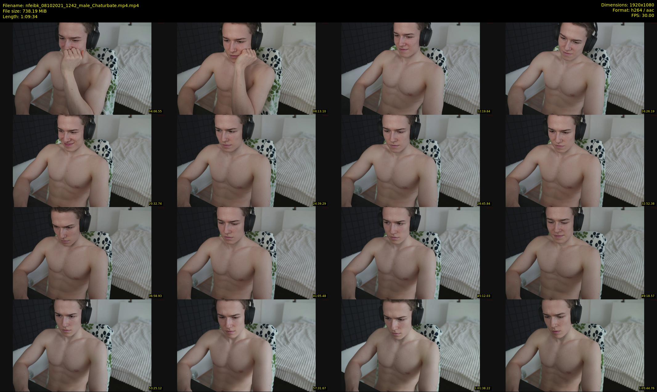 nfeibk — 70 minute Chaturbate male cam show recording, 1080p, Oct 8, 2021