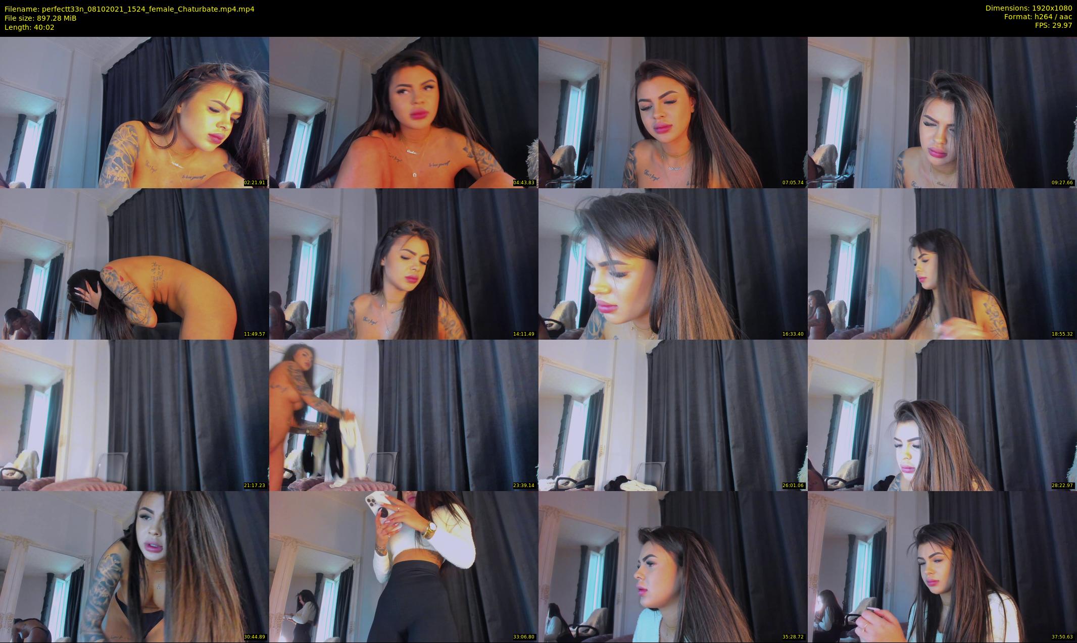 perfectt33n — 41 minute Chaturbate female cam show recording, 1080p, Oct 8, 2021