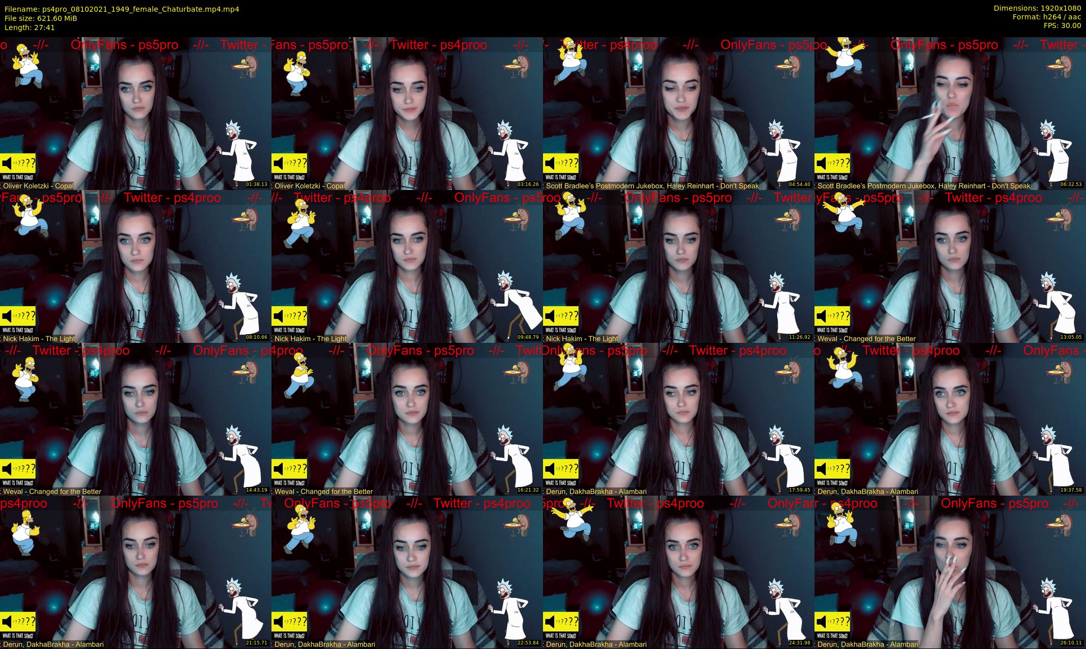 ps4pro — 28 minute Chaturbate female cam show recording, 1080p, Oct 8, 2021
