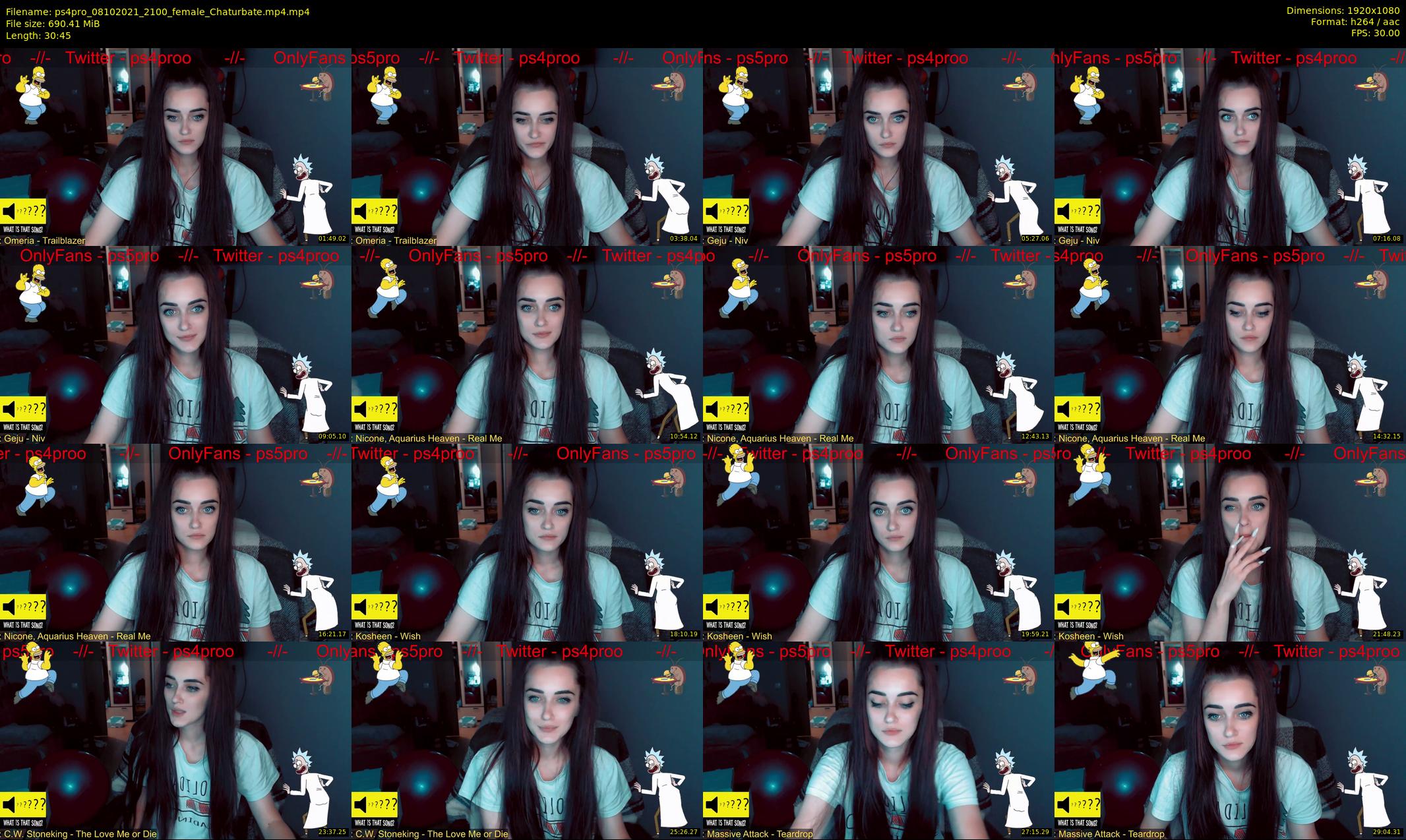 ps4pro — 31 minute Chaturbate female cam show recording, 1080p, Oct 8, 2021
