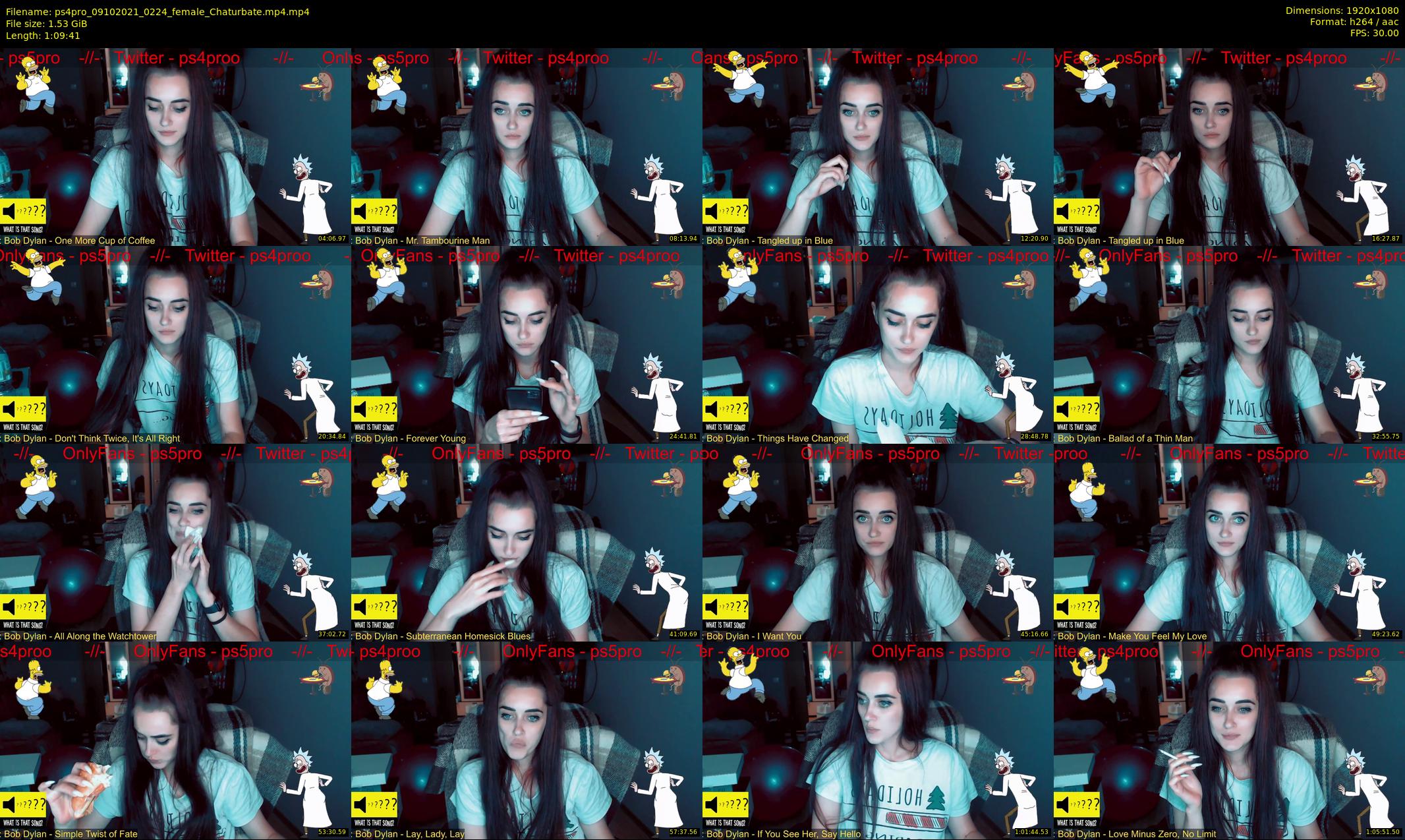 ps4pro — 70 minute Chaturbate female cam show recording, 1080p, Oct 9, 2021