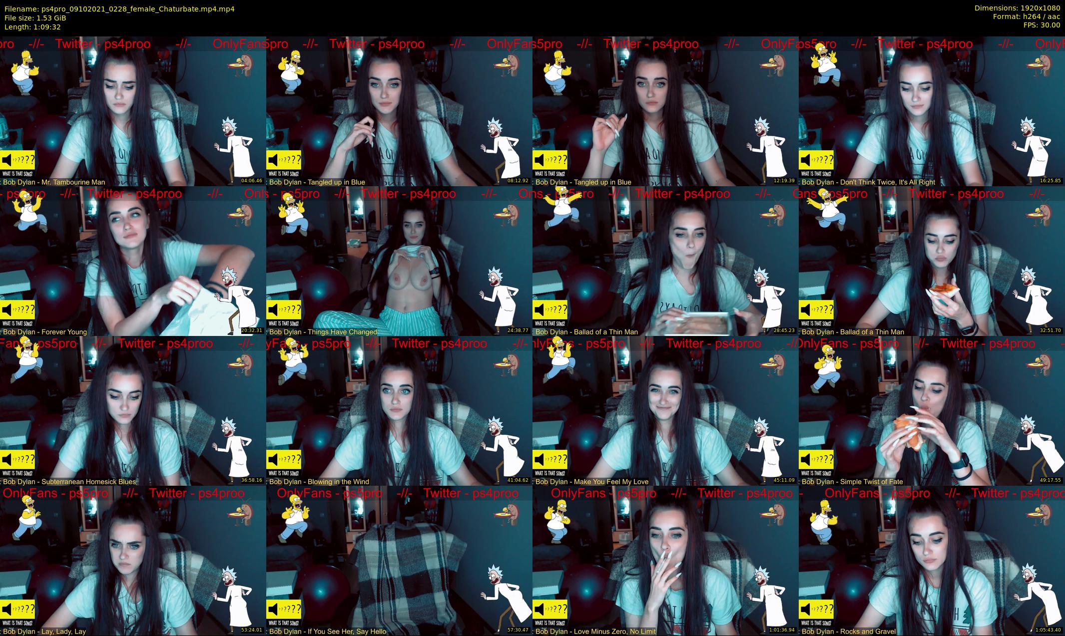 ps4pro — 70 minute Chaturbate female cam show recording, 1080p, Oct 9, 2021