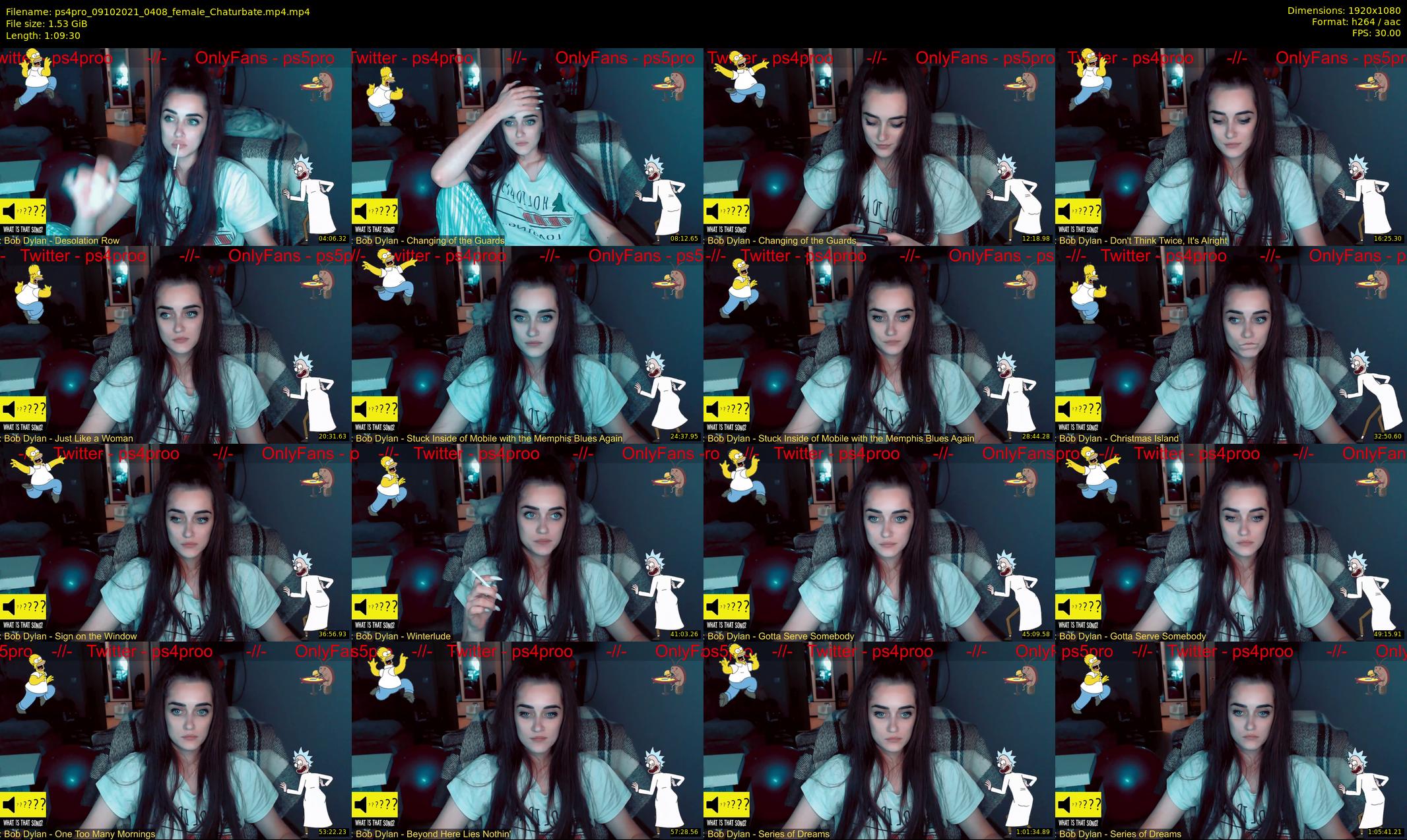 ps4pro — 70 minute Chaturbate female cam show recording, 1080p, Oct 9, 2021