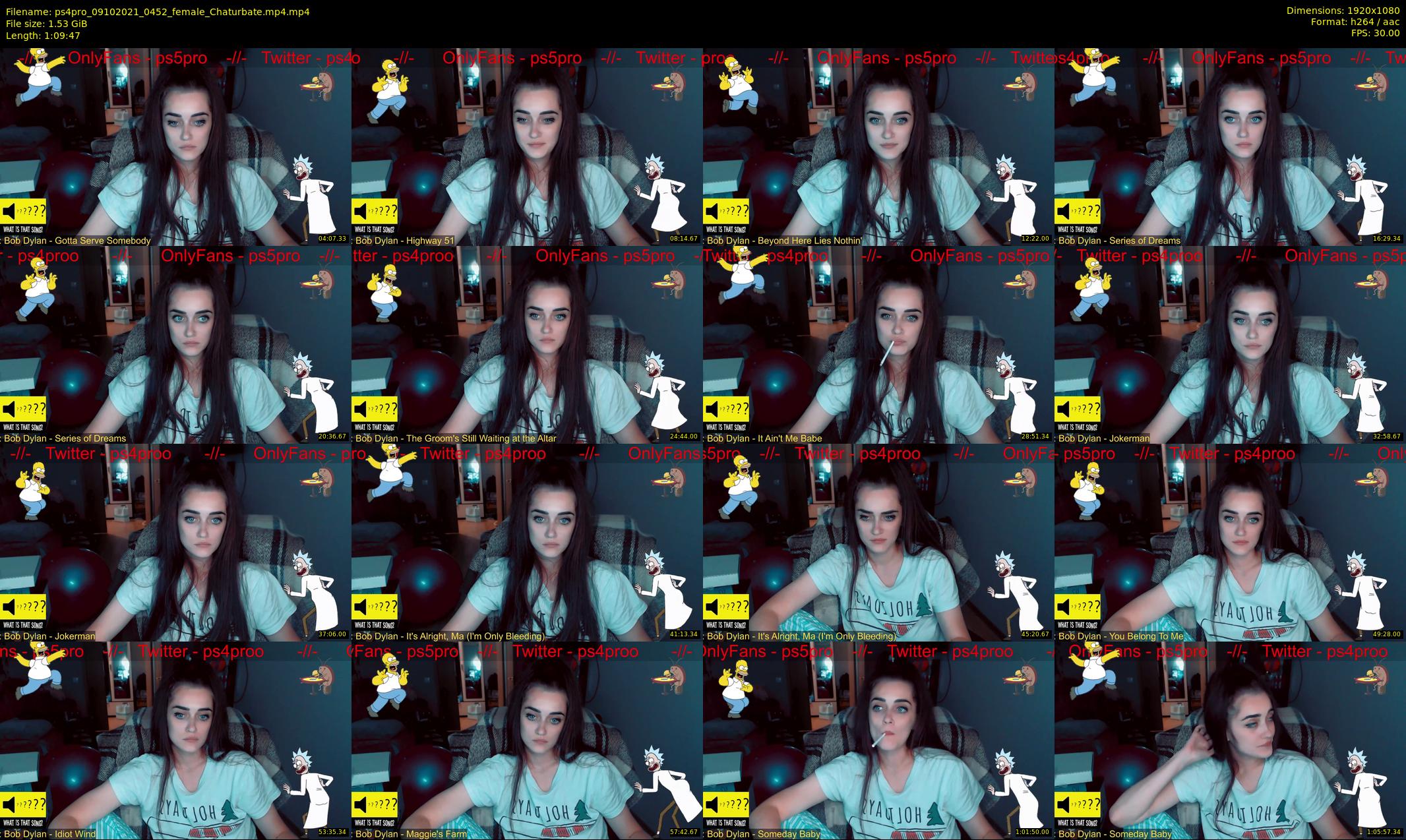 ps4pro — 70 minute Chaturbate female cam show recording, 1080p, Oct 9, 2021
