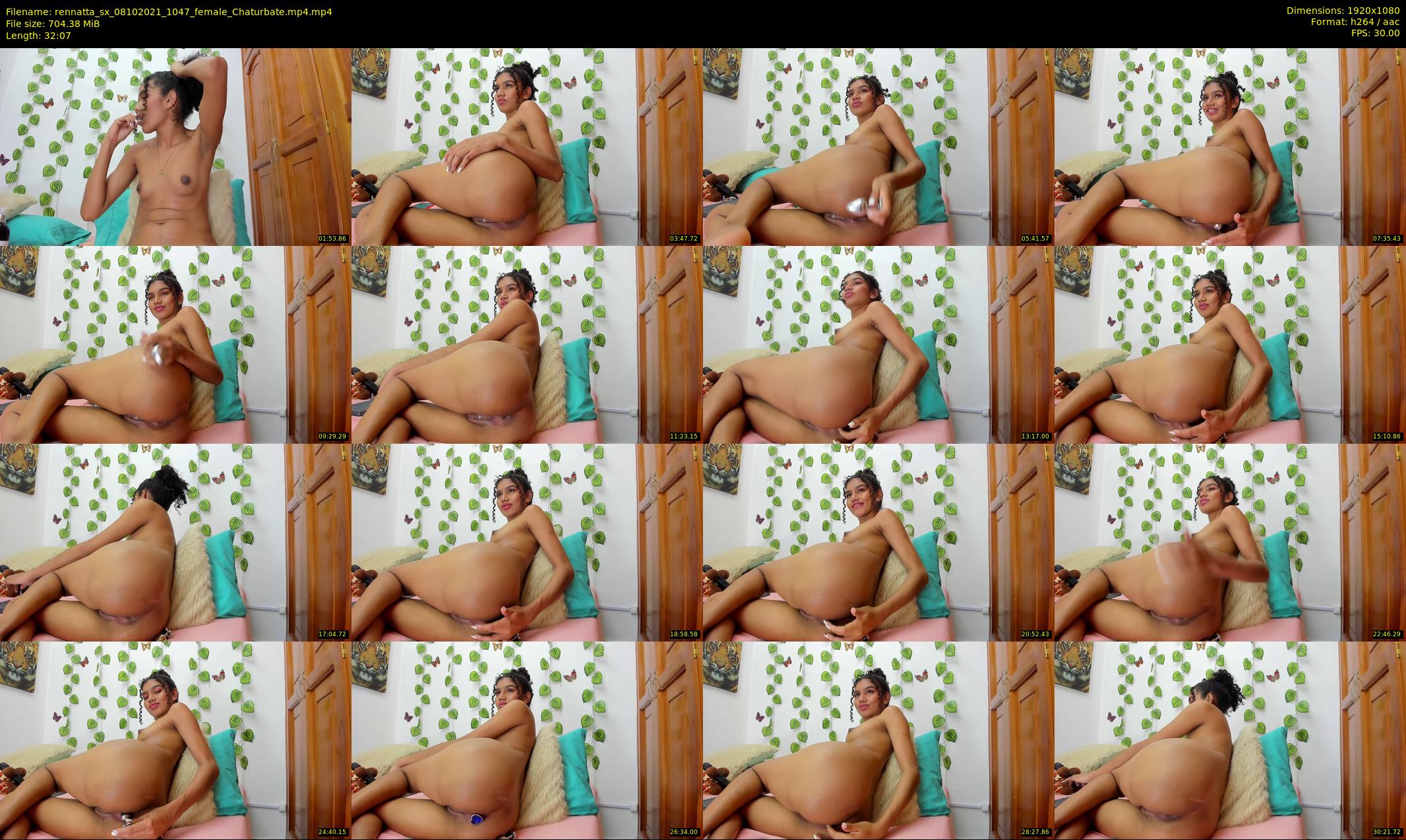 rennatta_sx — 33 minute Chaturbate female cam show recording, 1080p, Oct 8, 2021