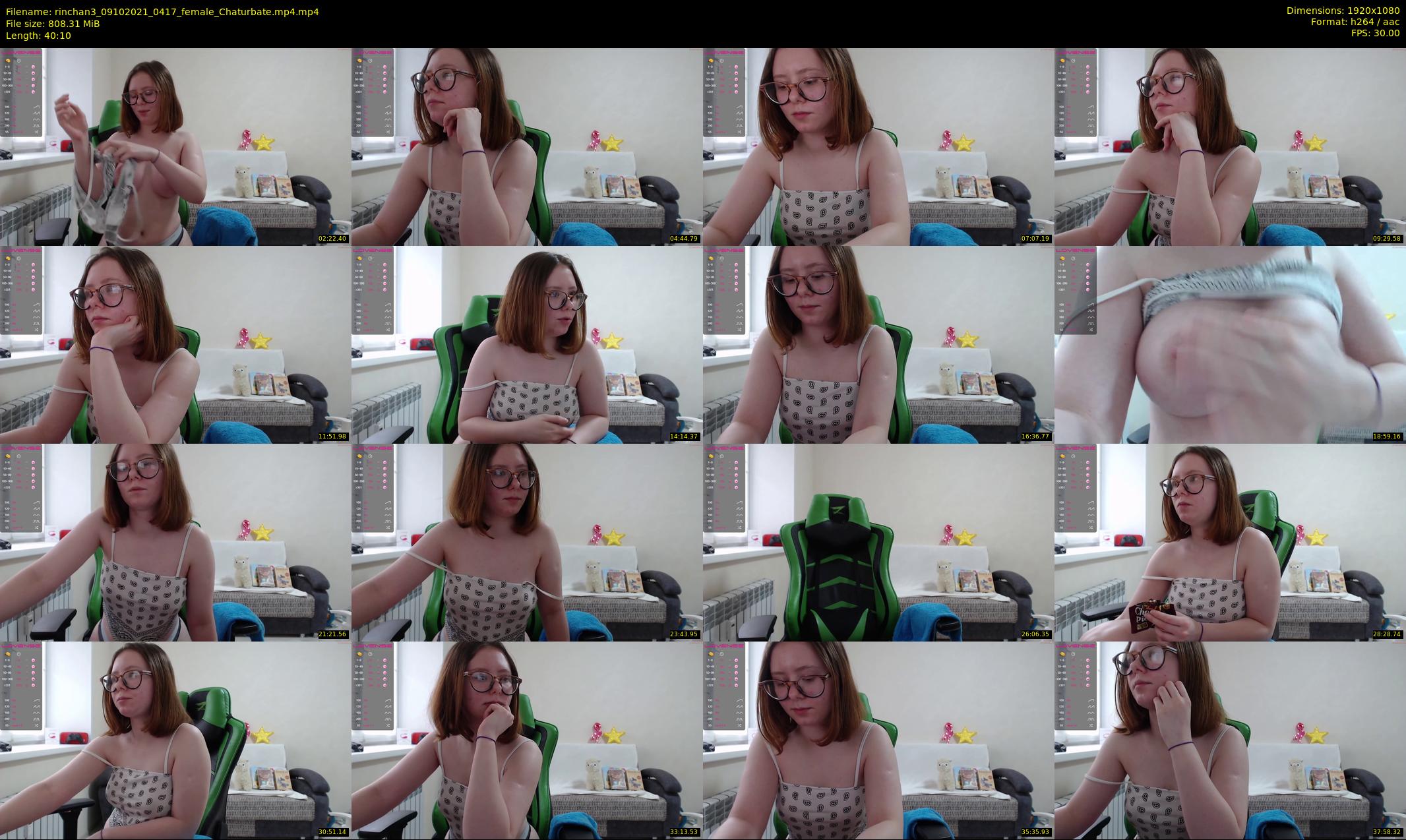 rinchan3 — 41 minute Chaturbate female cam show recording, 1080p, Oct 9, 2021