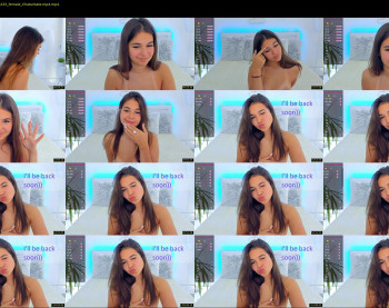 sabina_zara — 85 minute Chaturbate female cam show recording, 1080p, Oct 8, 2021