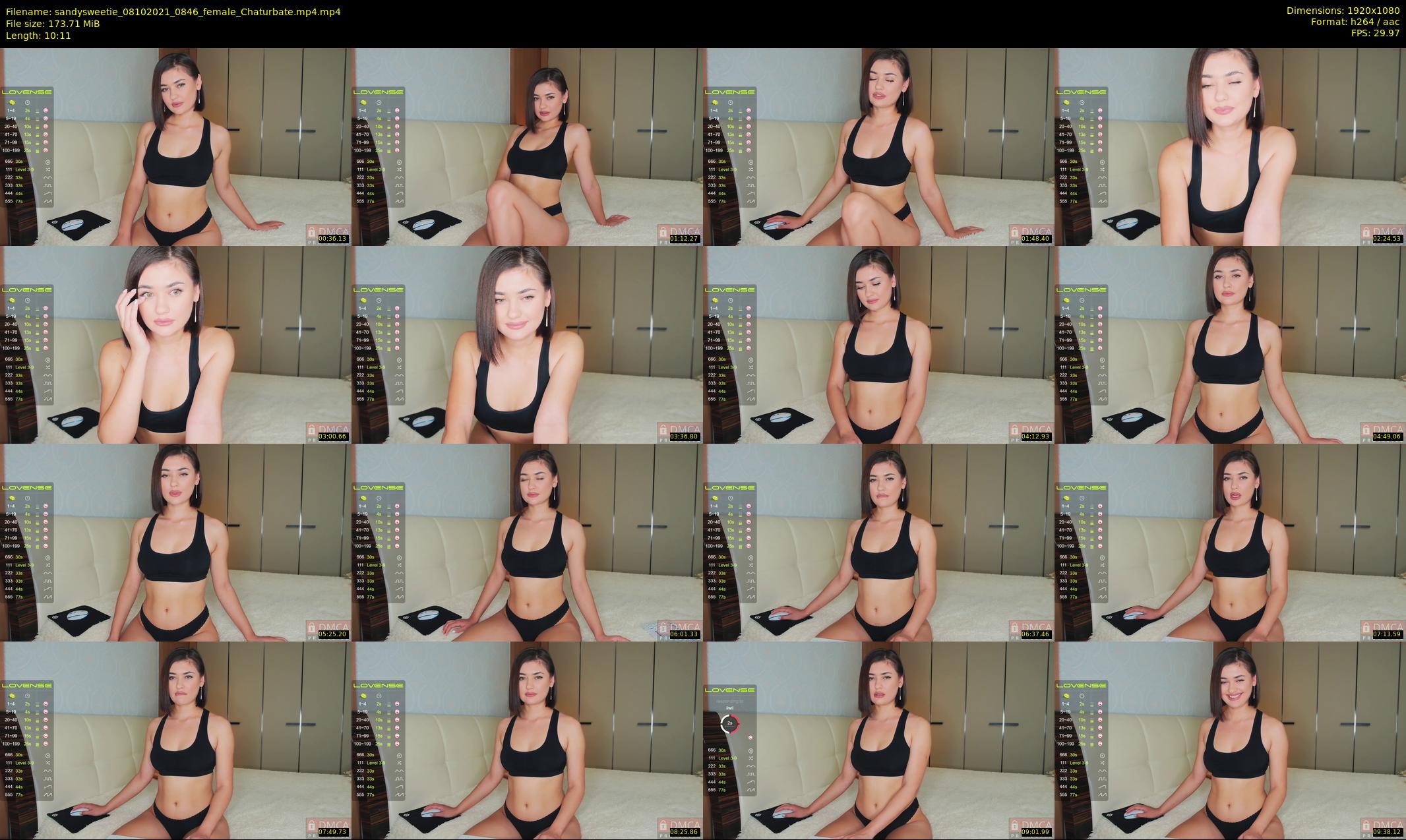 sandysweetie — 11 minute Chaturbate female cam show recording, 1080p, Oct 8, 2021
