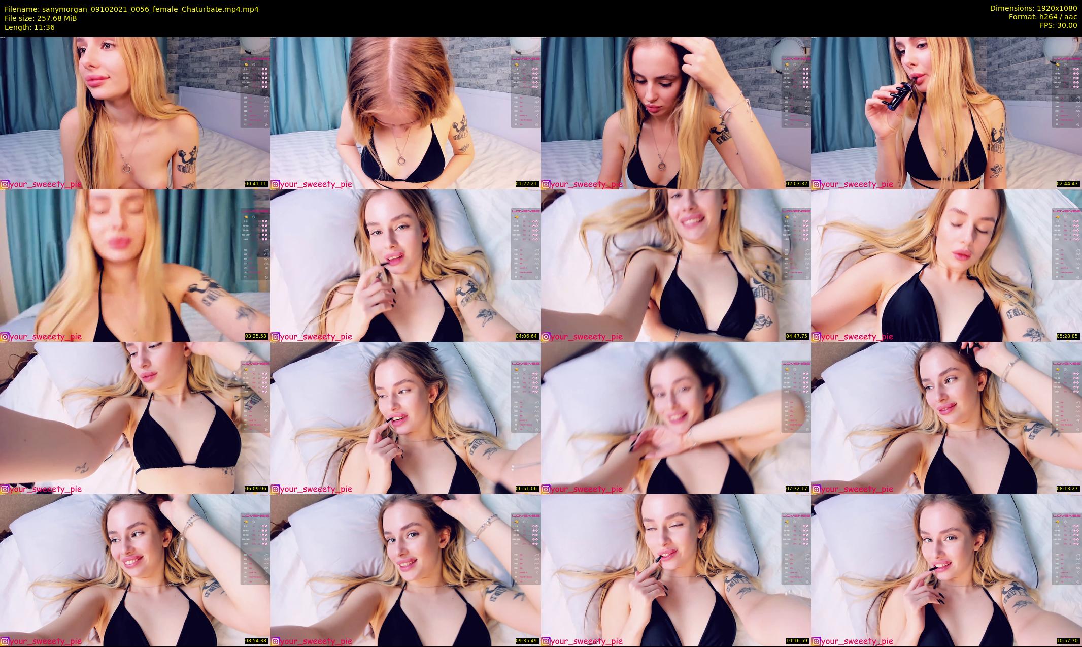 sanymorgan — 12 minute Chaturbate couple cam show recording, 1080p, Oct 9, 2021