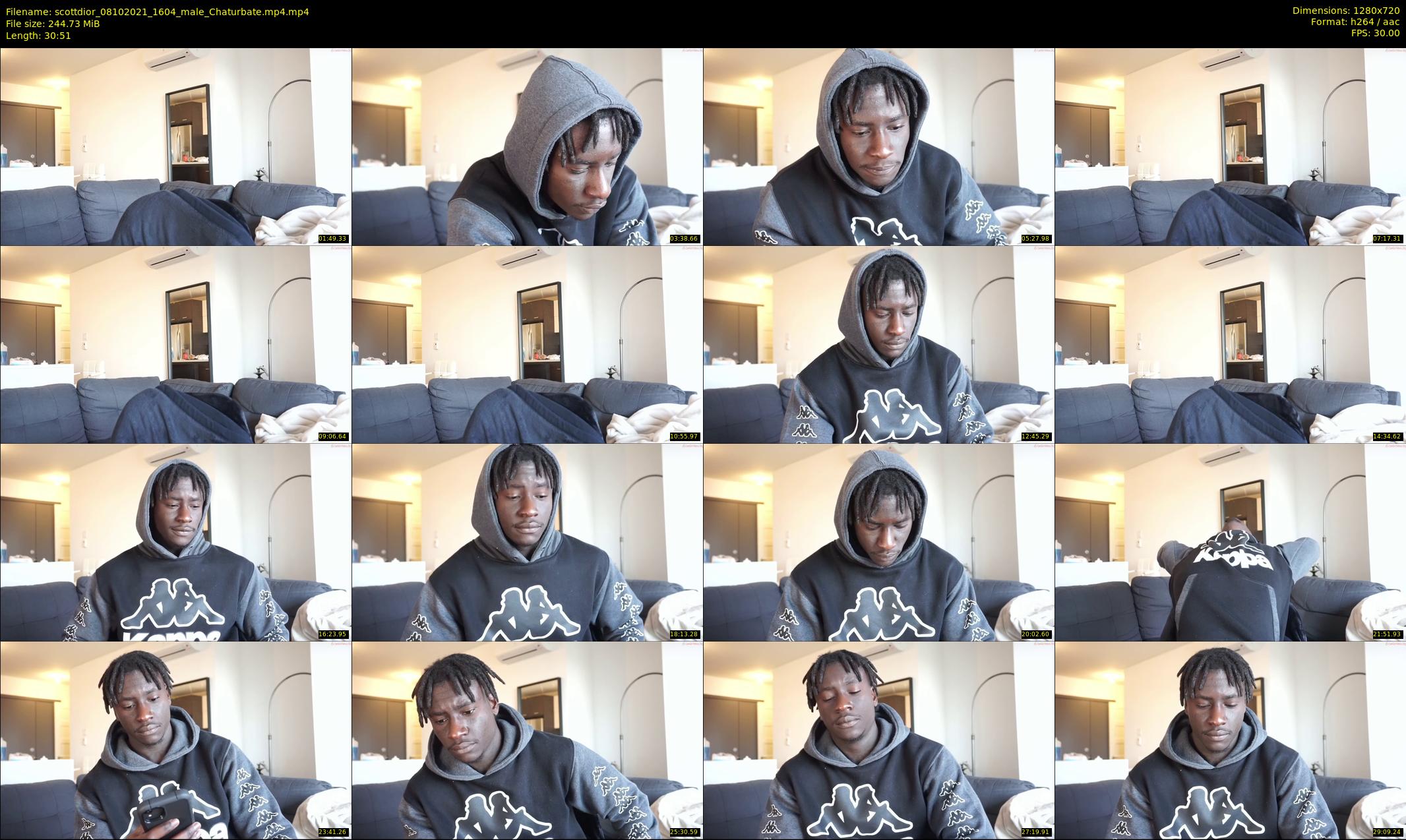 scottdior — 31 minute Chaturbate male cam show recording, 720p, Oct 8, 2021
