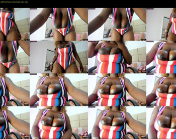 selene_ebony — 8 minute Chaturbate female cam show recording, 1080p, Oct 8, 2021