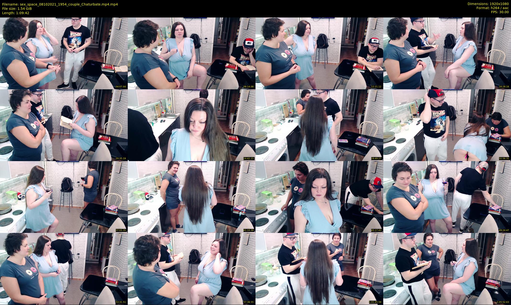 sex_space — 70 minute Chaturbate couple cam show recording, 1080p, Oct 8, 2021