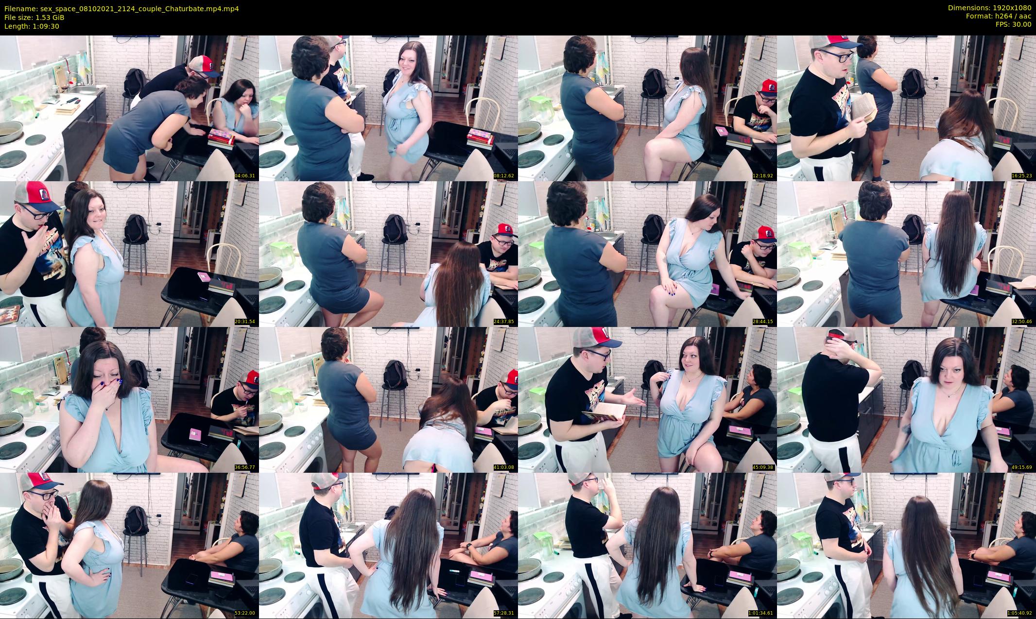 sex_space — 70 minute Chaturbate couple cam show recording, 1080p, Oct 8, 2021