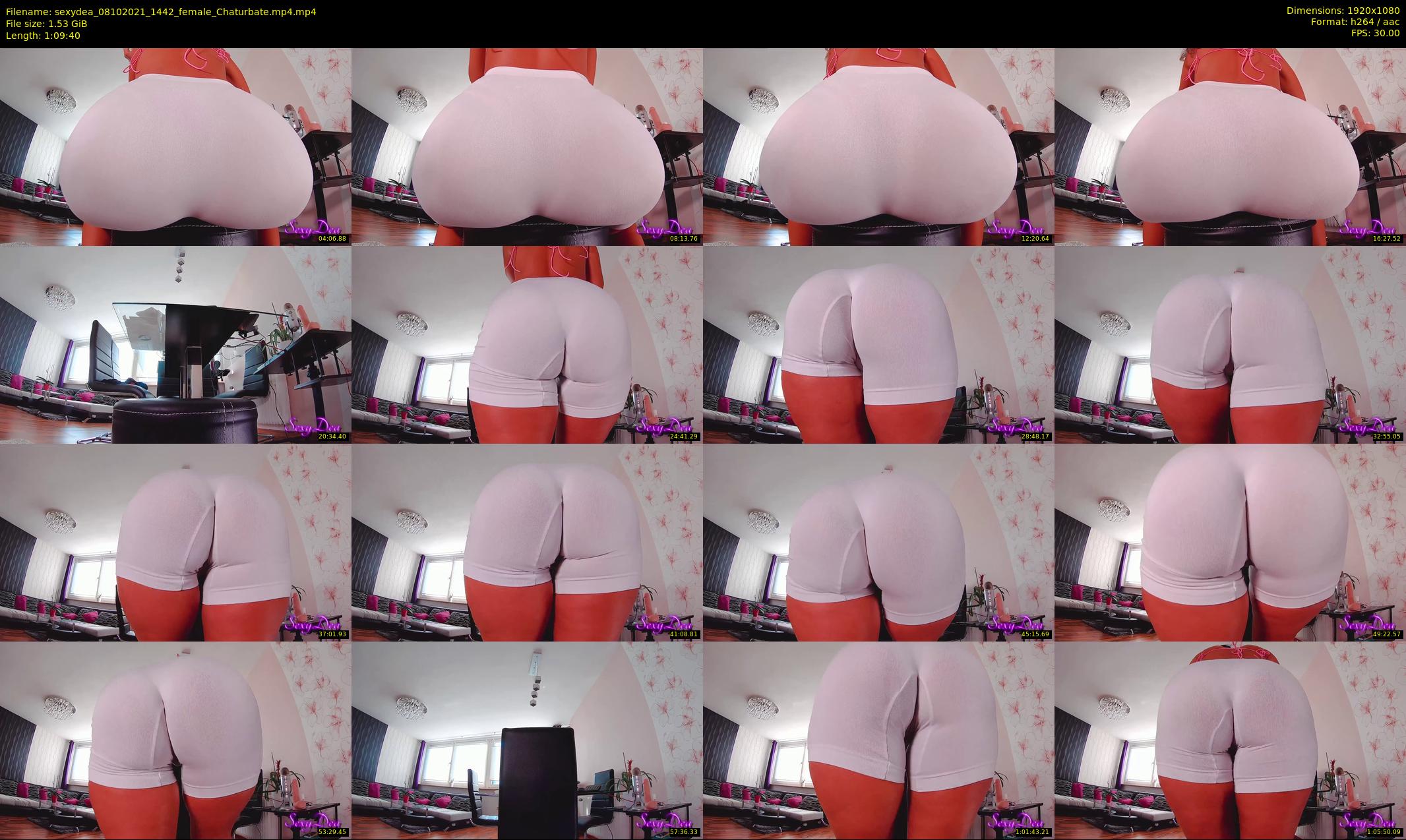 sexydea — 70 minute Chaturbate female cam show recording, 1080p, Oct 8, 2021