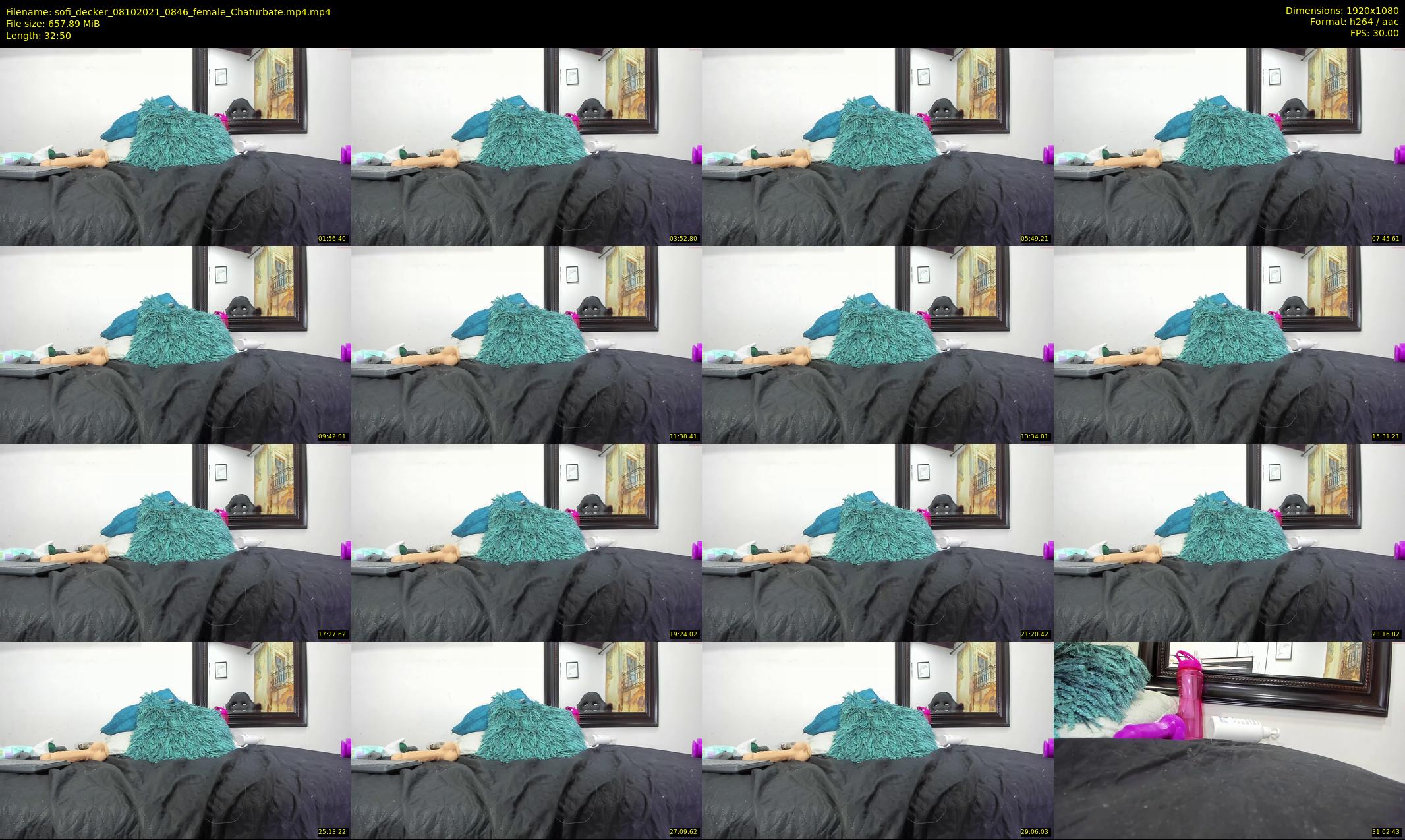 sofi_decker — 33 minute Chaturbate female cam show recording, 1080p, Oct 8, 2021