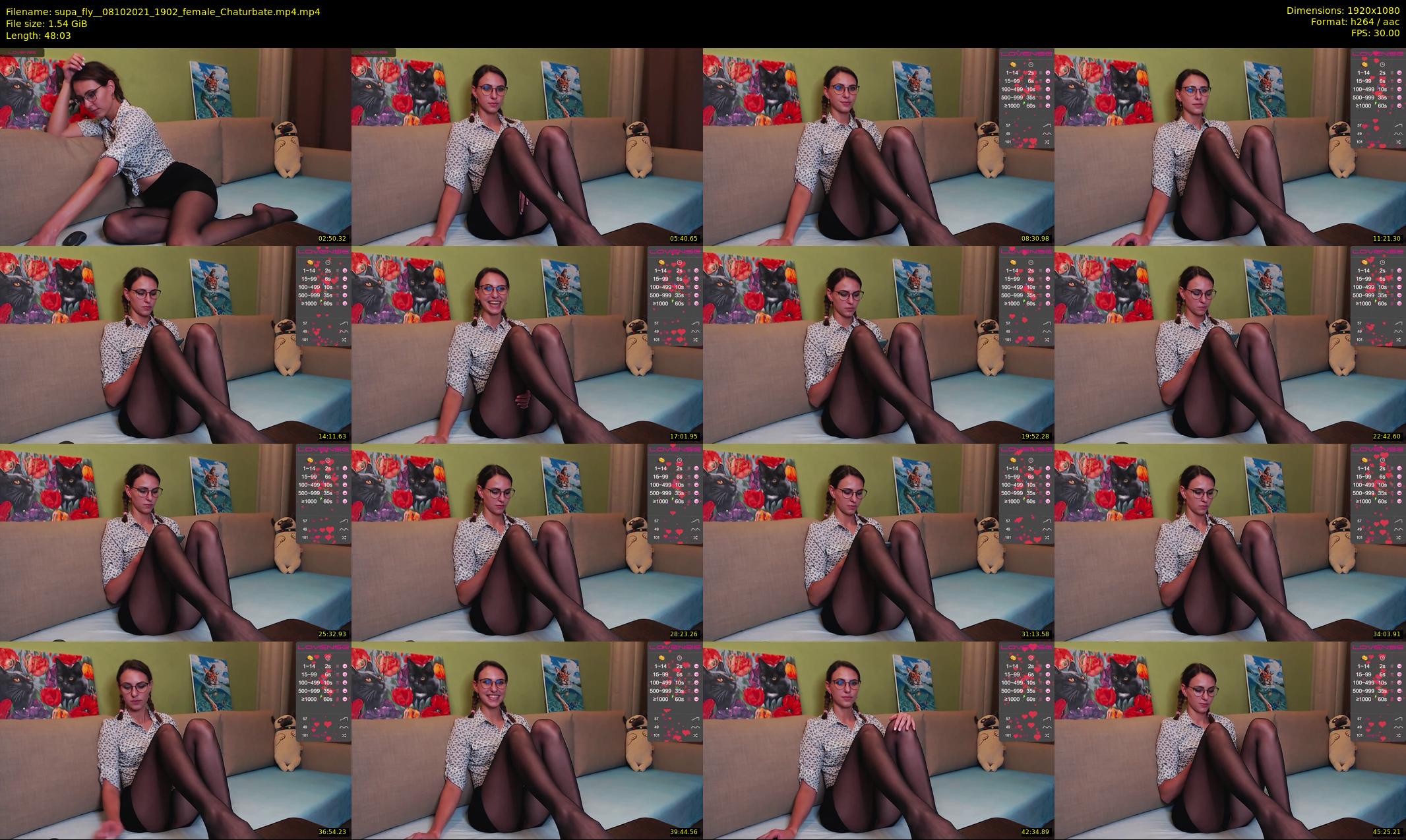 supa_fly_ — 49 minute Chaturbate female cam show recording, 1080p, Oct 8, 2021
