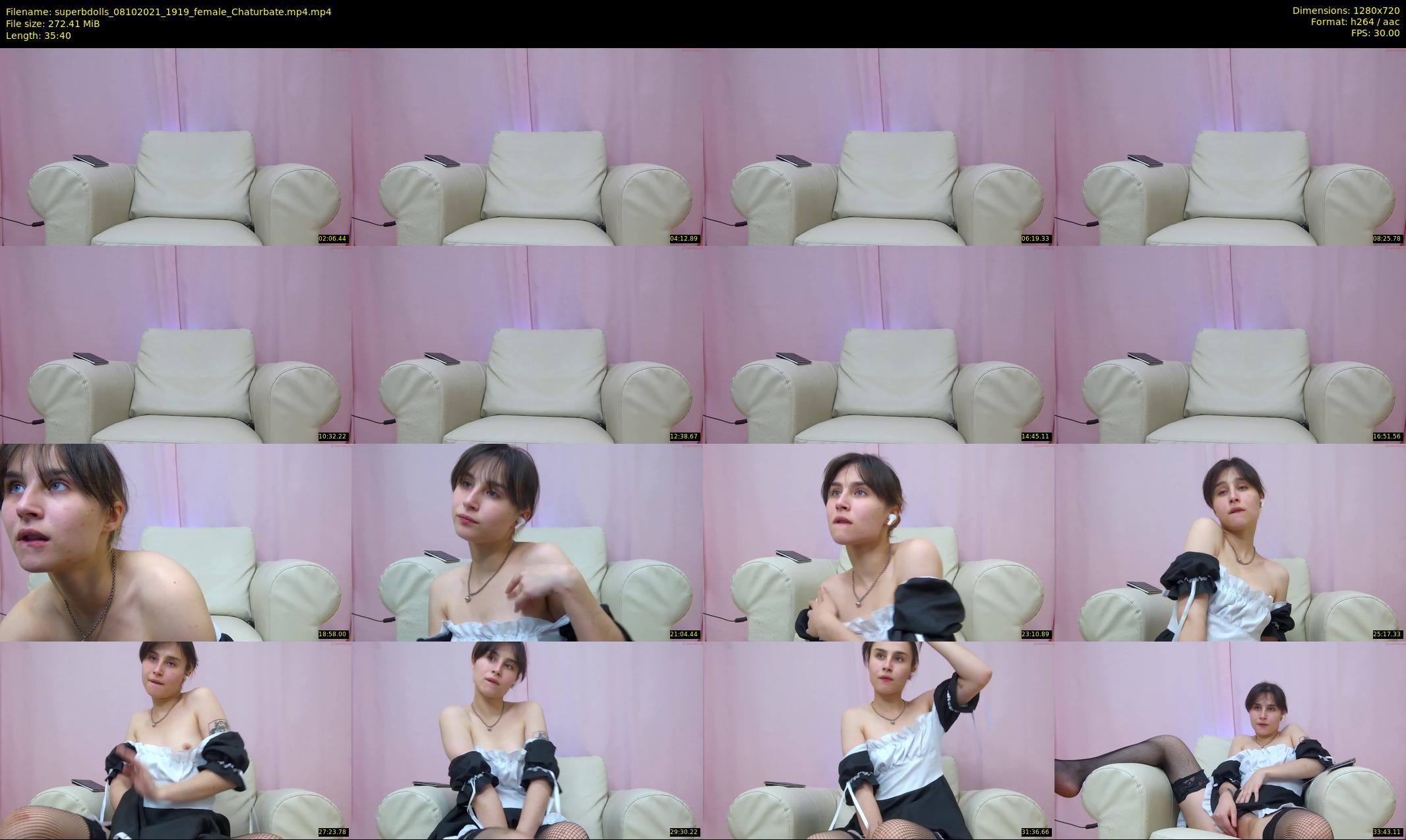 superbdolls — 36 minute Chaturbate couple cam show recording, 720p, Oct 8, 2021