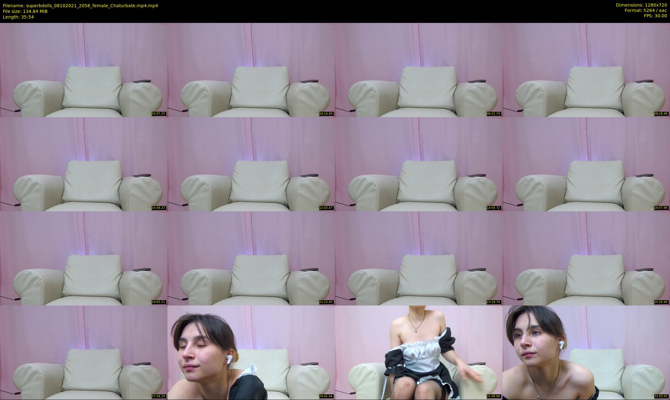 superbdolls — 36 minute Chaturbate couple cam show recording, 720p, Oct 8, 2021