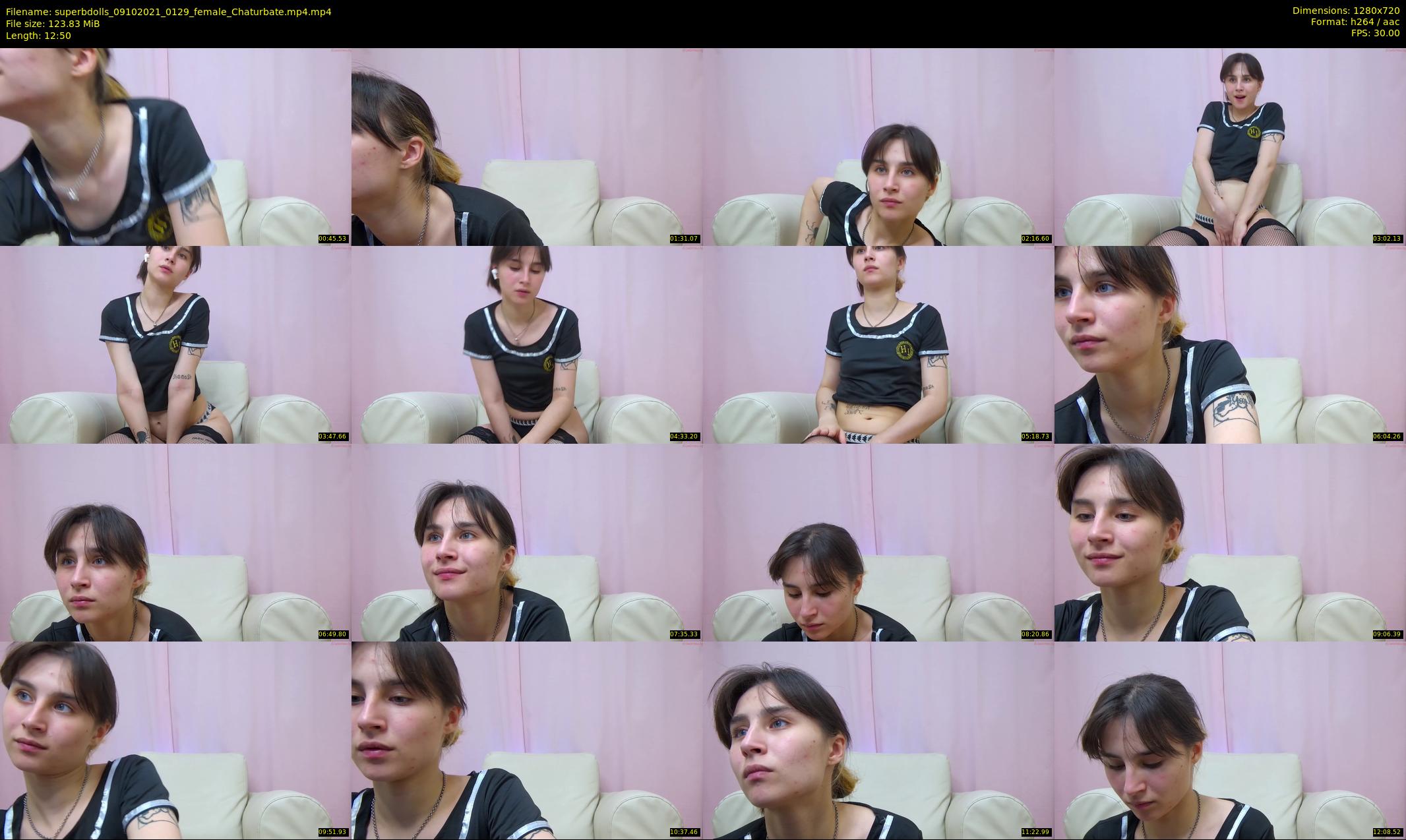 superbdolls — 13 minute Chaturbate couple cam show recording, 720p, Oct 9, 2021